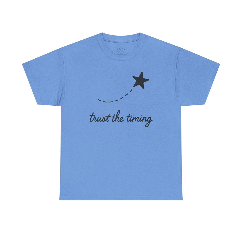 Trust The Timing Unisex Cotton T-Shirt
