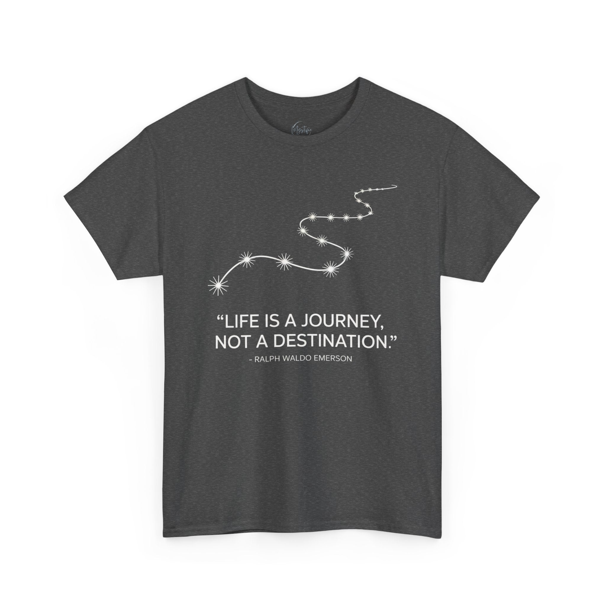 Life Is A Journey, Not A Destination Unisex Cotton T-Shirt