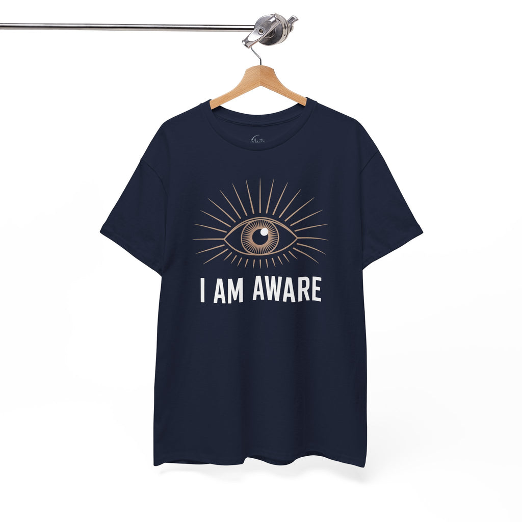 I AM AWARE Unisex Cotton T-Shirt
