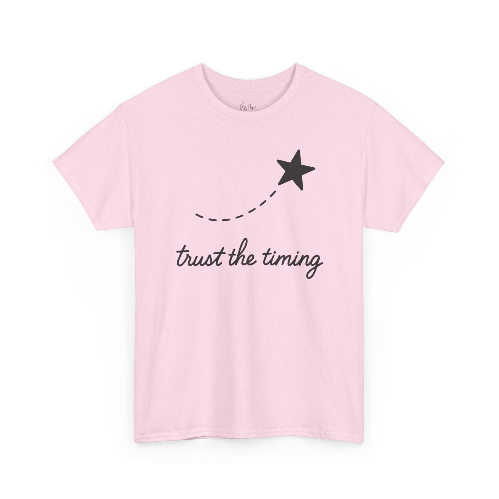 Trust The Timing Unisex Cotton T-Shirt