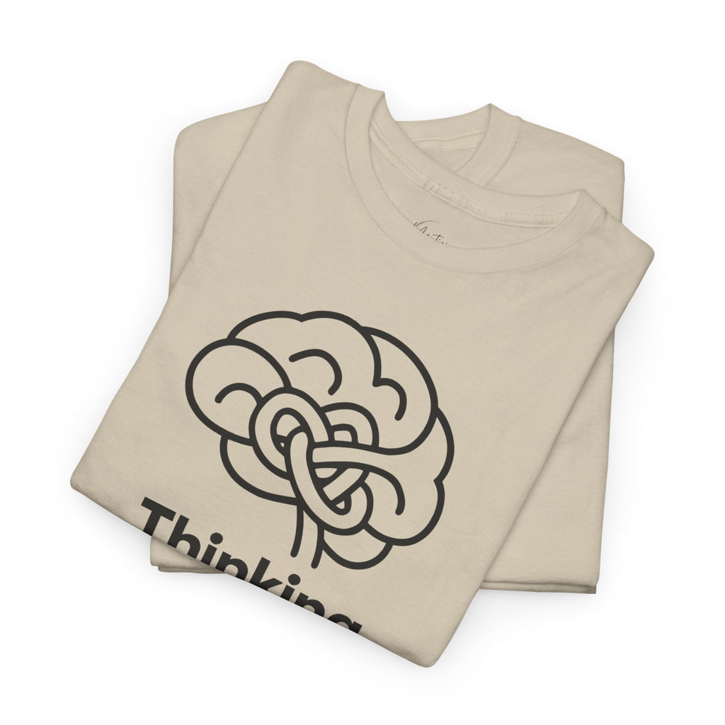 Thinking Too Much Is My Cardio Unisex Cotton T-Shirt