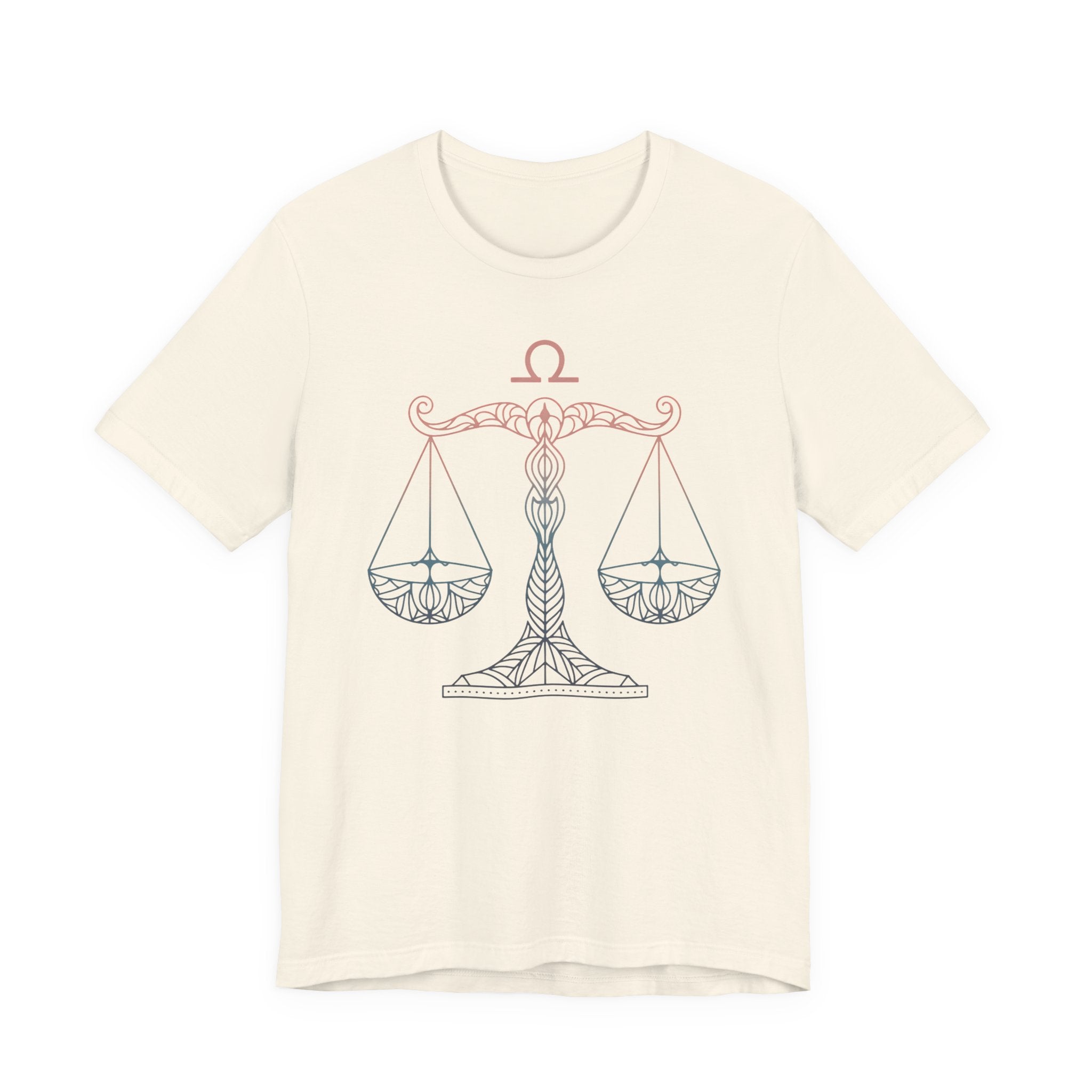 Astrology Zodiac Libra Balance Mandala Unisex T-Shirt