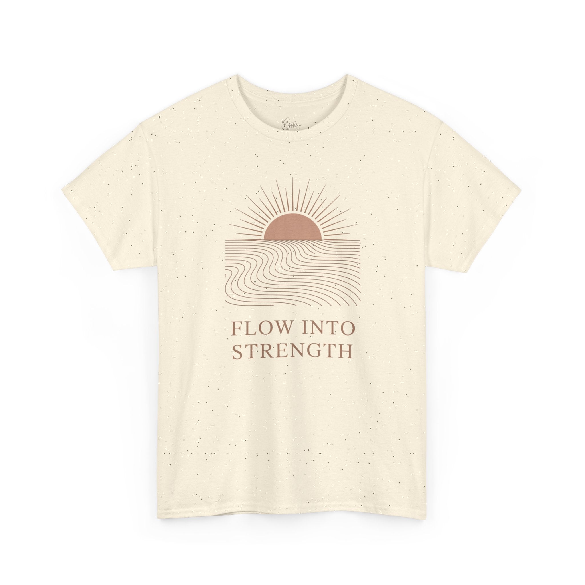 Flow Into Strength Unisex Cotton T-Shirt