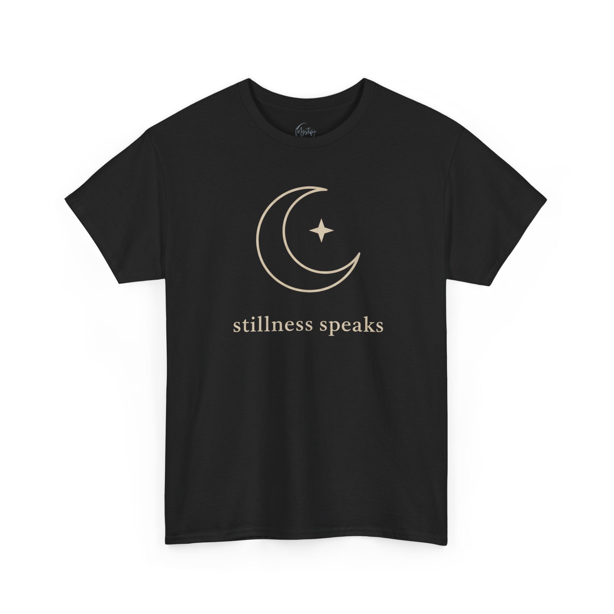 Stillness Speaks Unisex Cotton T-Shirt