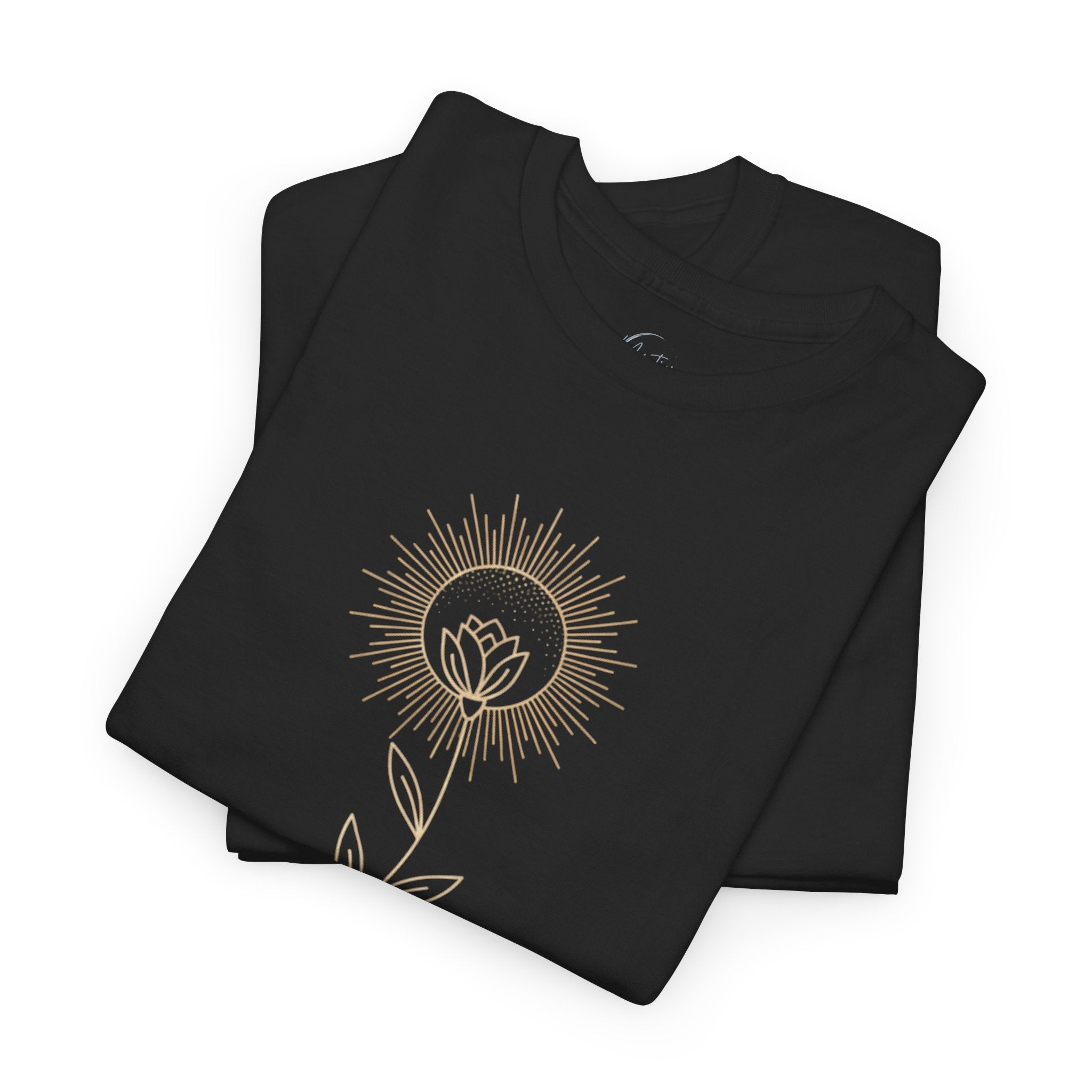 Bloom Through Darkness Unisex Cotton T-Shirt