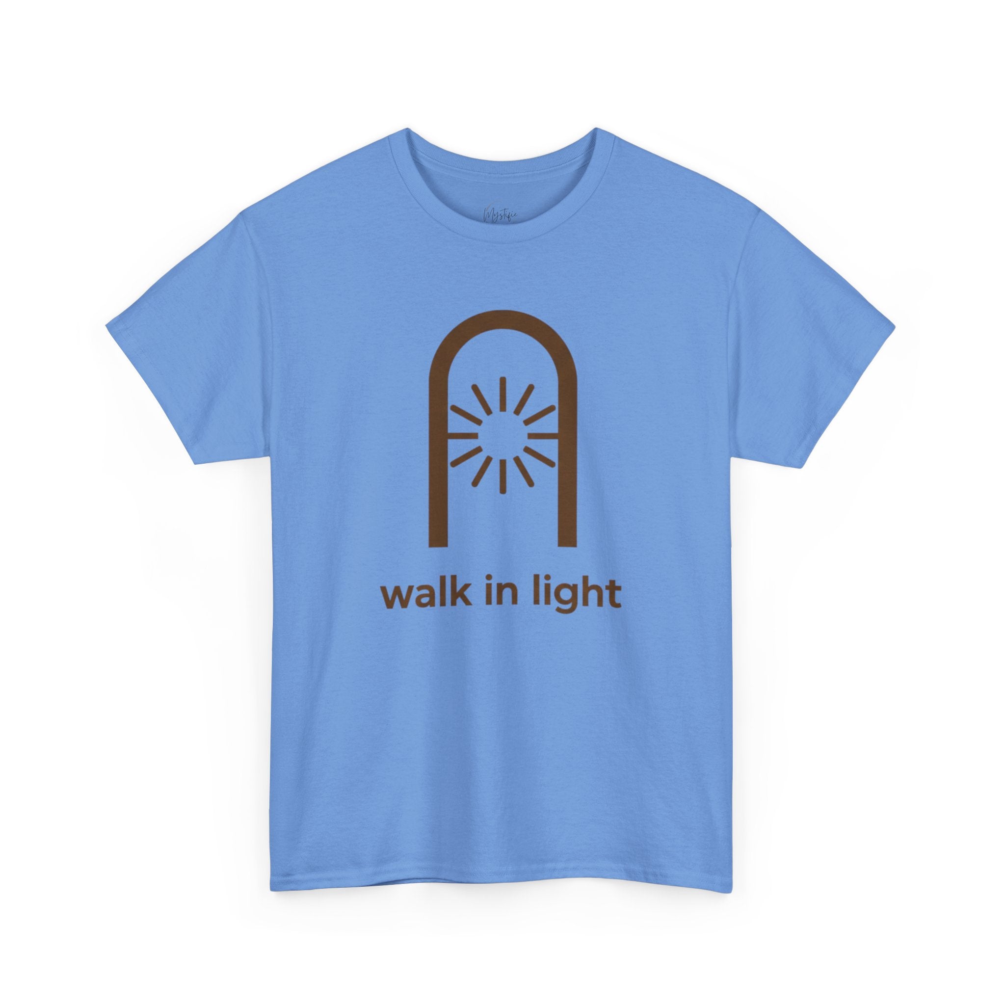 Walk In Light Unisex Cotton T-Shirt