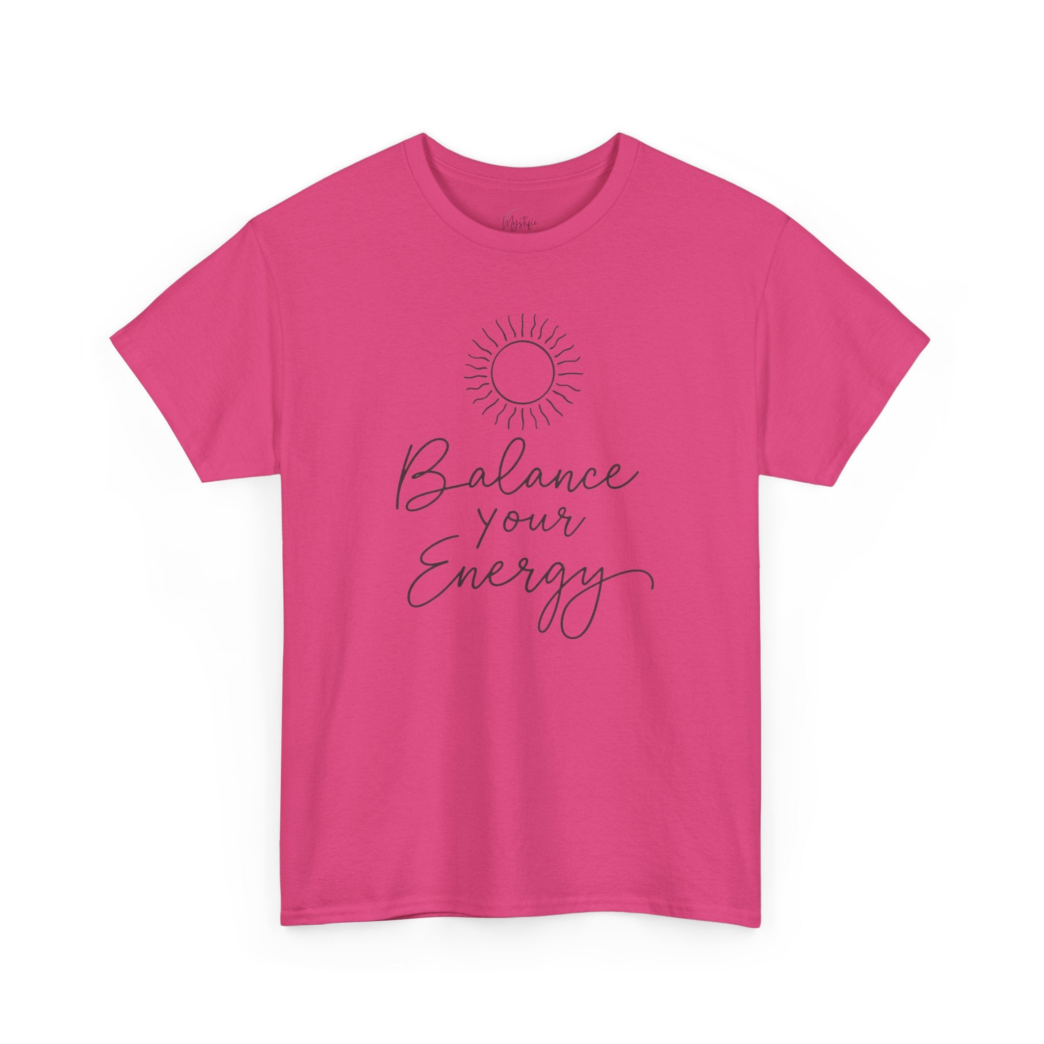 Balance Your Energy Unisex Cotton T-Shirt