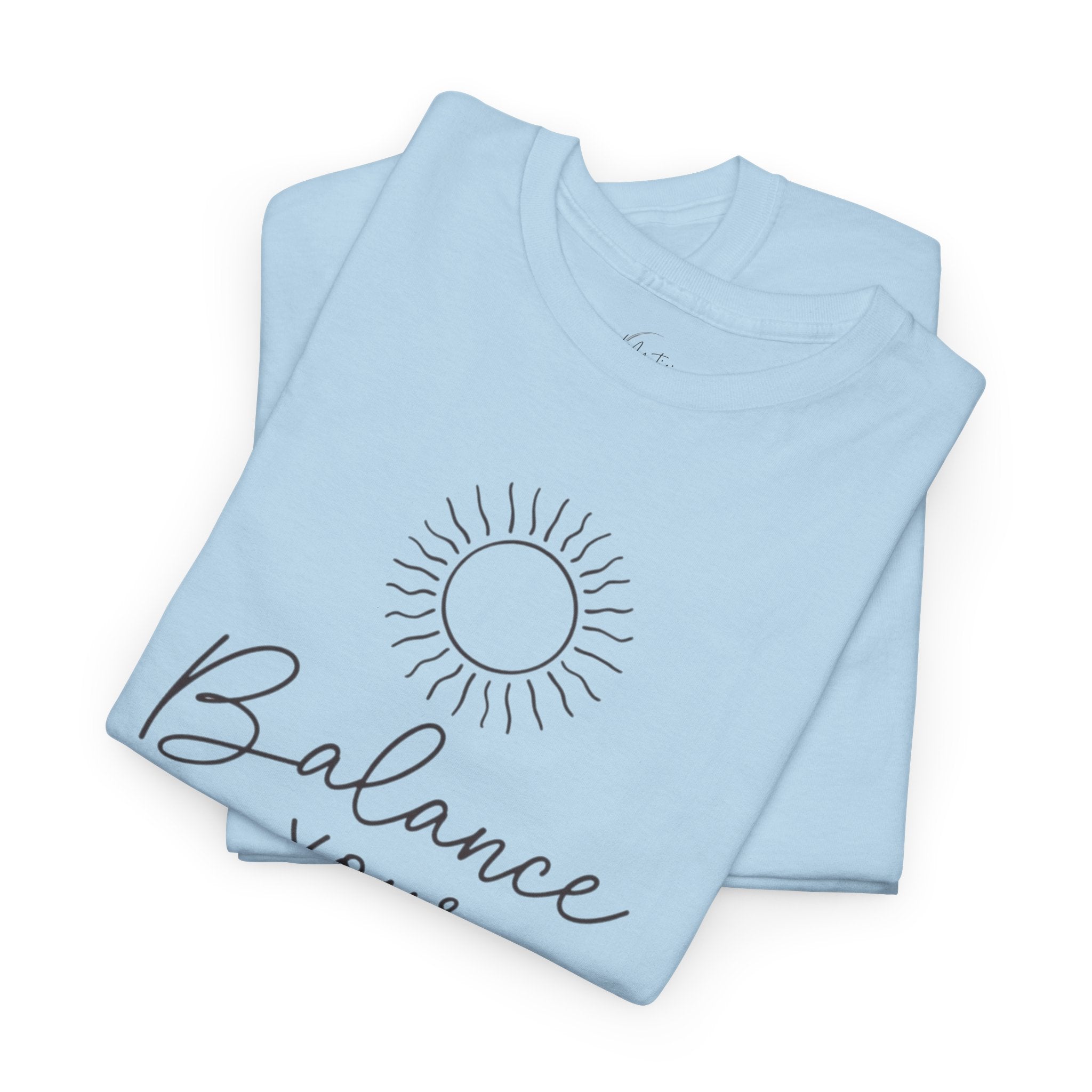 Balance Your Energy Unisex Cotton T-Shirt