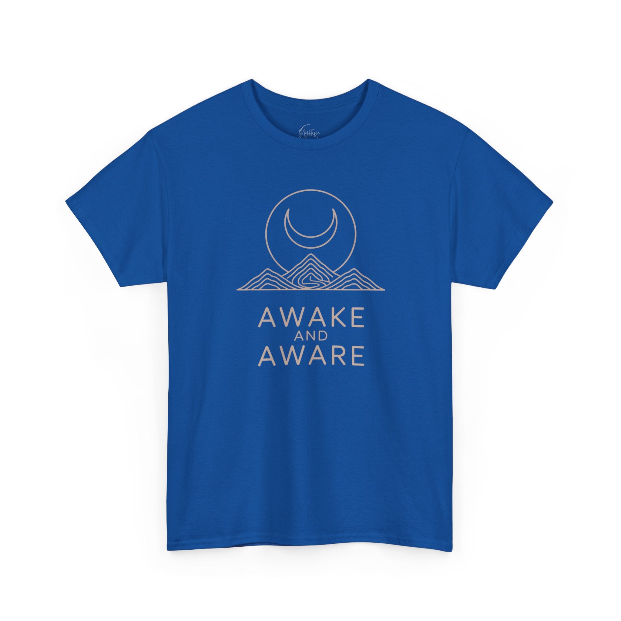 Awake and Aware Unisex Cotton T-Shirt