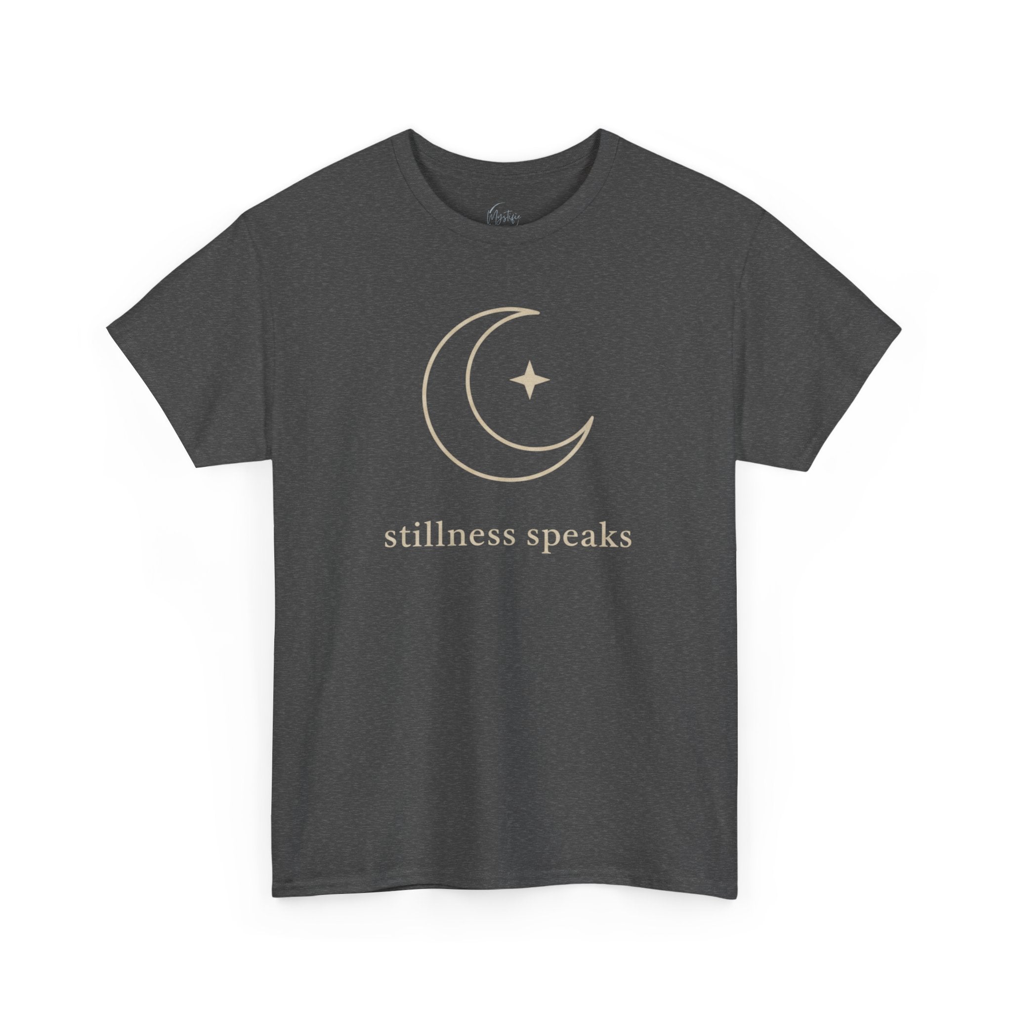 Stillness Speaks Unisex Cotton T-Shirt