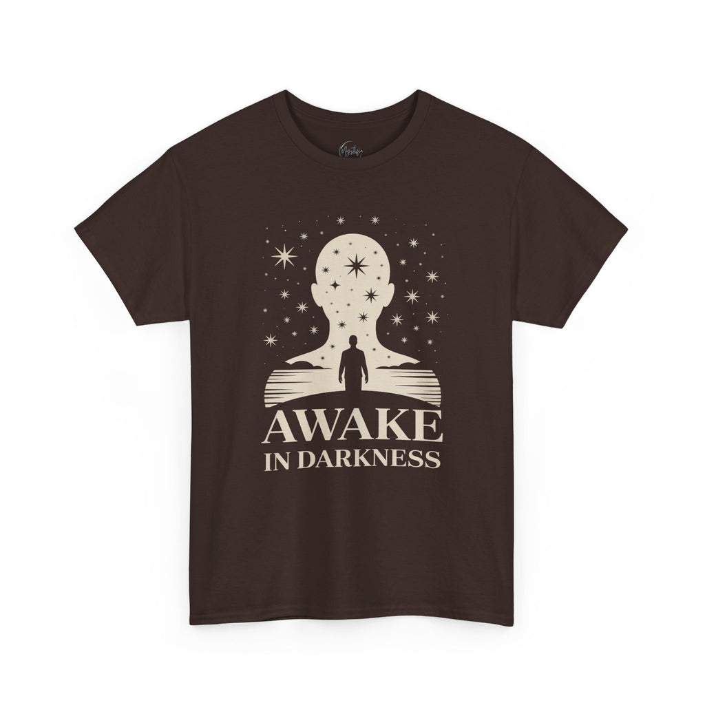 Awake In Darkness Unisex Cotton T-Shirt