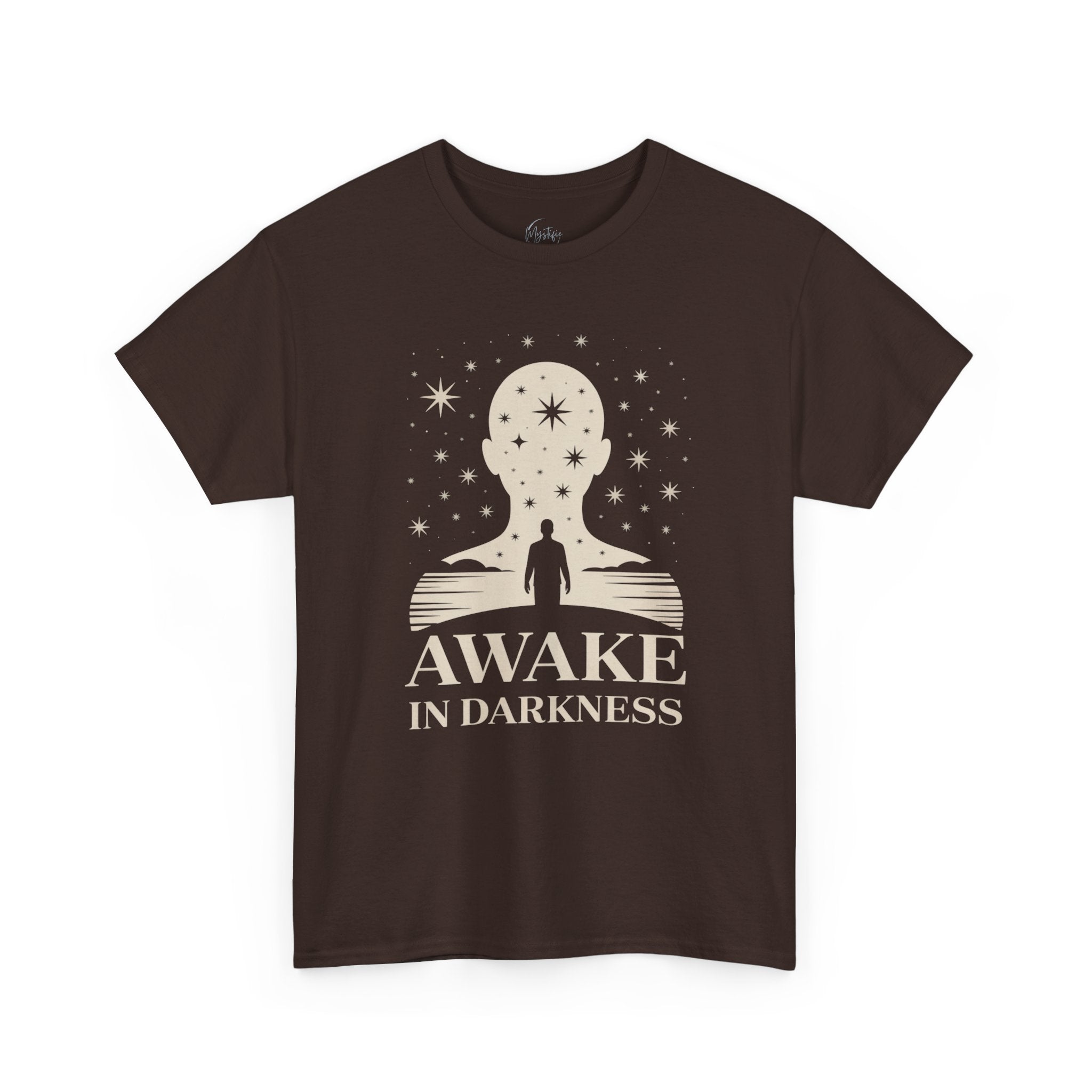 Awake In Darkness Unisex Cotton T-Shirt