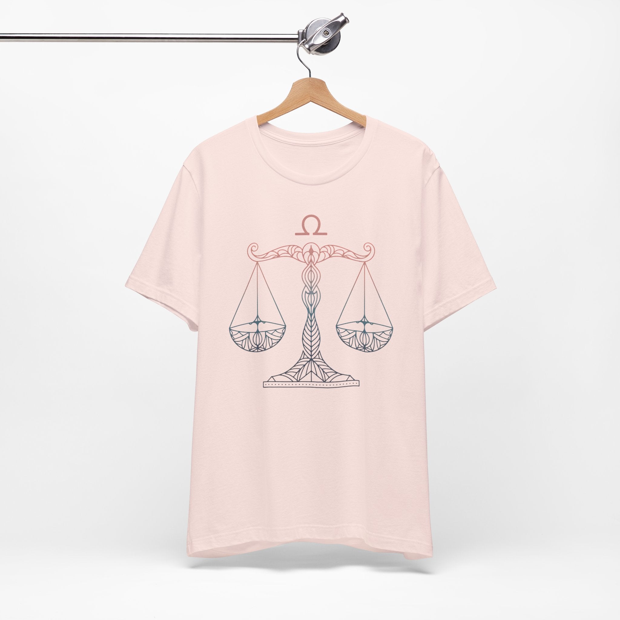 Astrology Zodiac Libra Balance Mandala Unisex T-Shirt