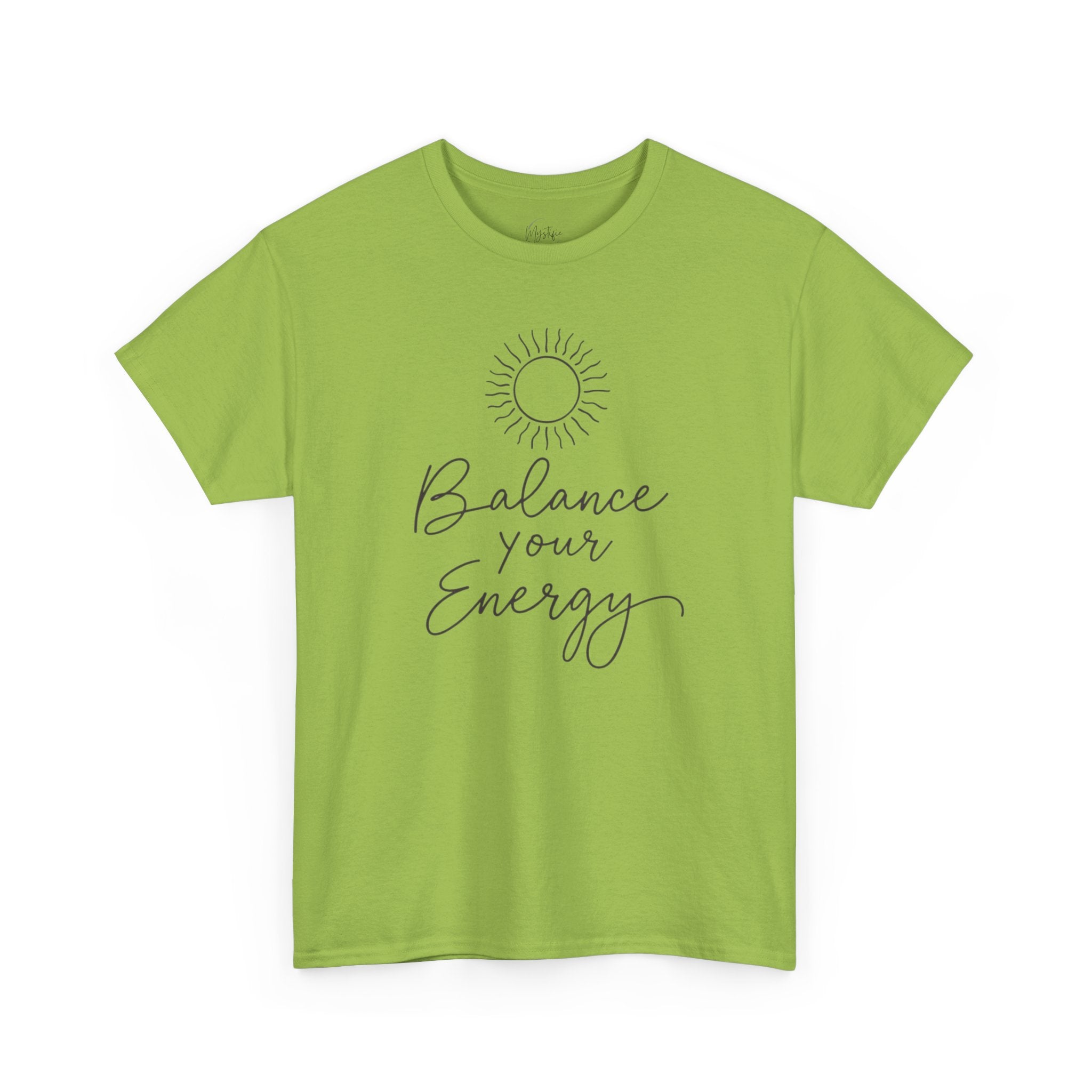 Balance Your Energy Unisex Cotton T-Shirt