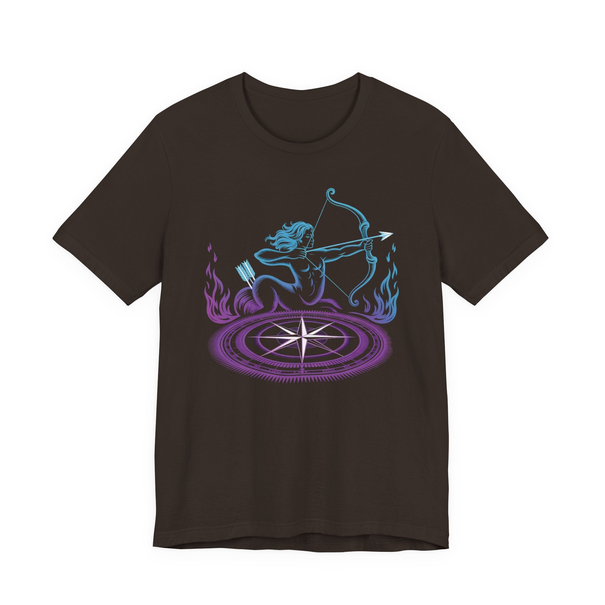 Astrology Zodiac Sagittarius Centaur Archer Holographic Unisex T-Shirt