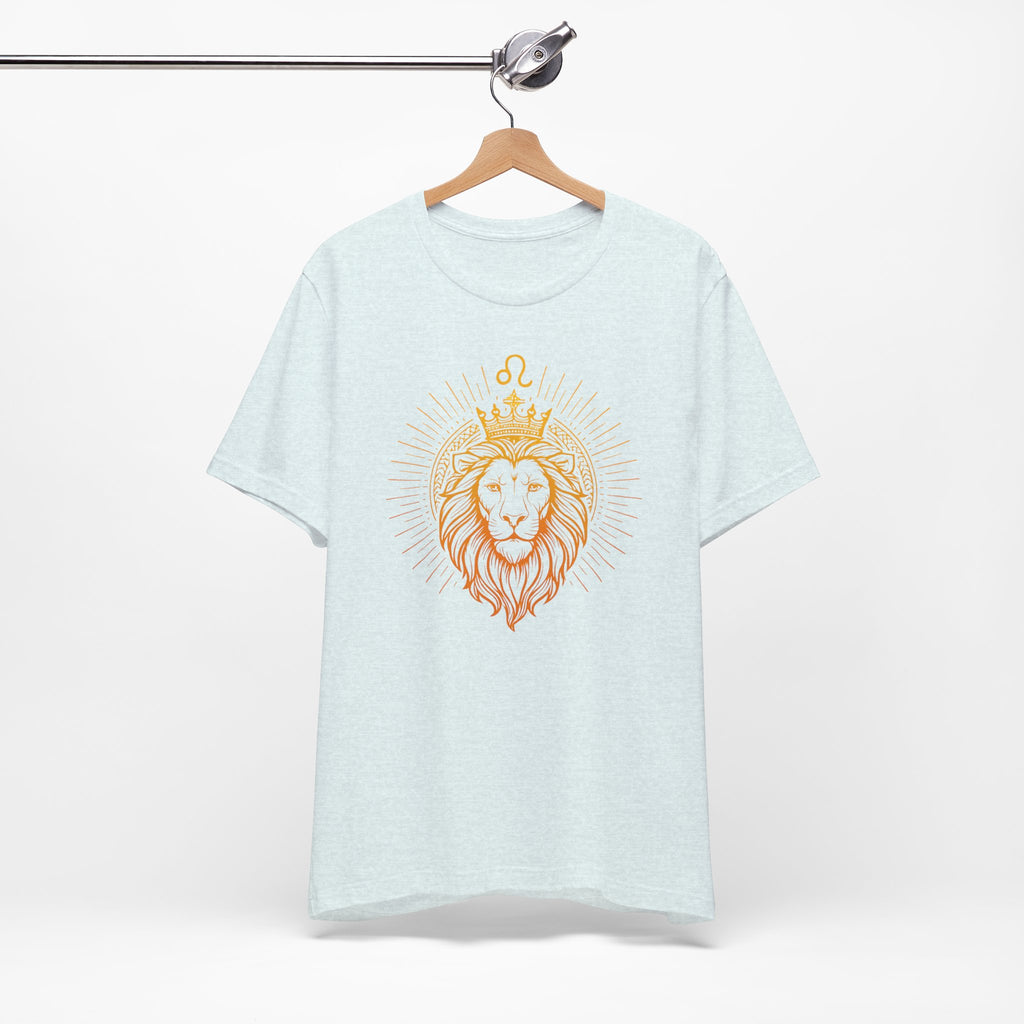 Astrology Zodiac Leo Lion King Unisex T-Shirt