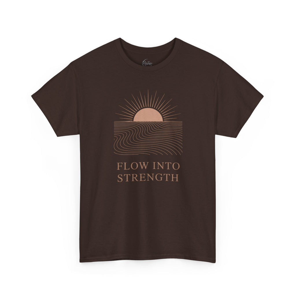 Flow Into Strength Unisex Cotton T-Shirt