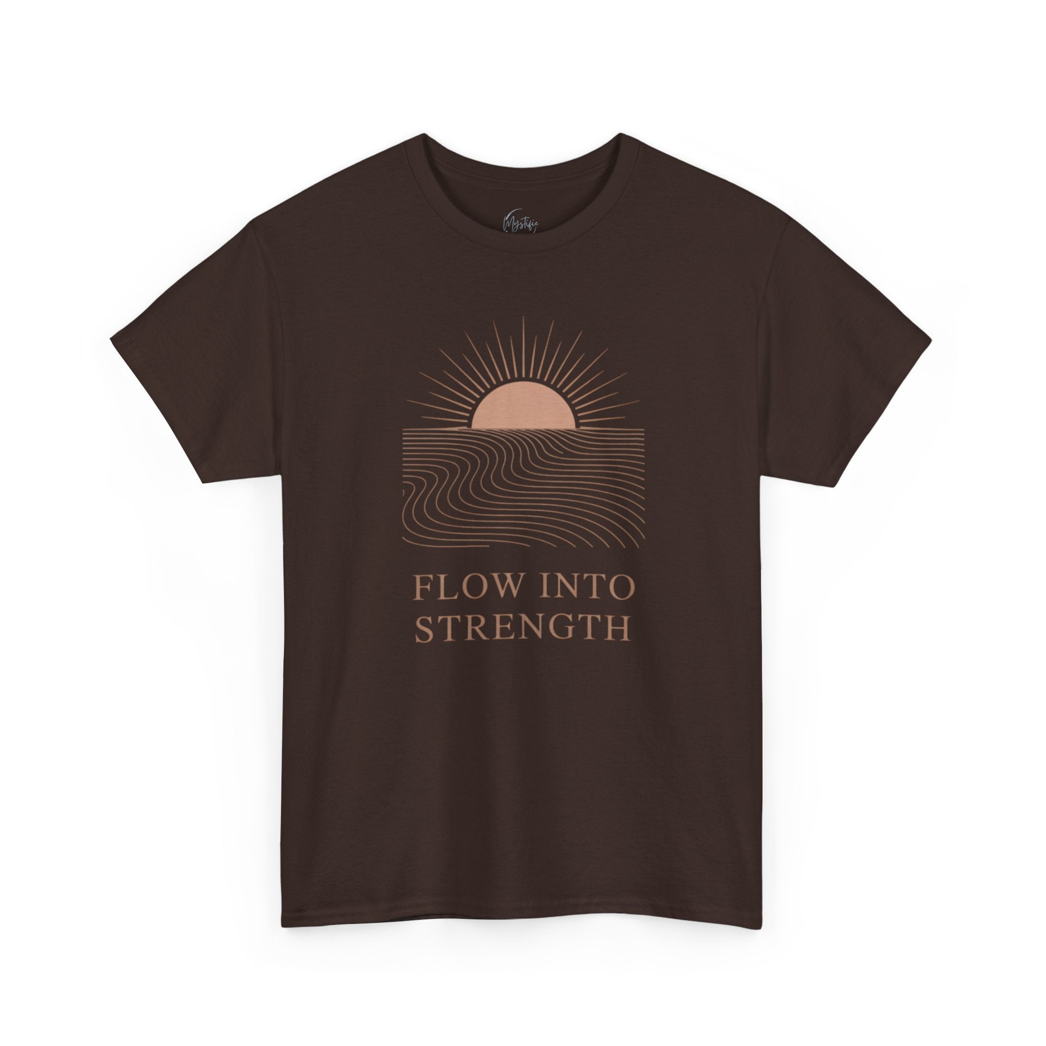 Flow Into Strength Unisex Cotton T-Shirt