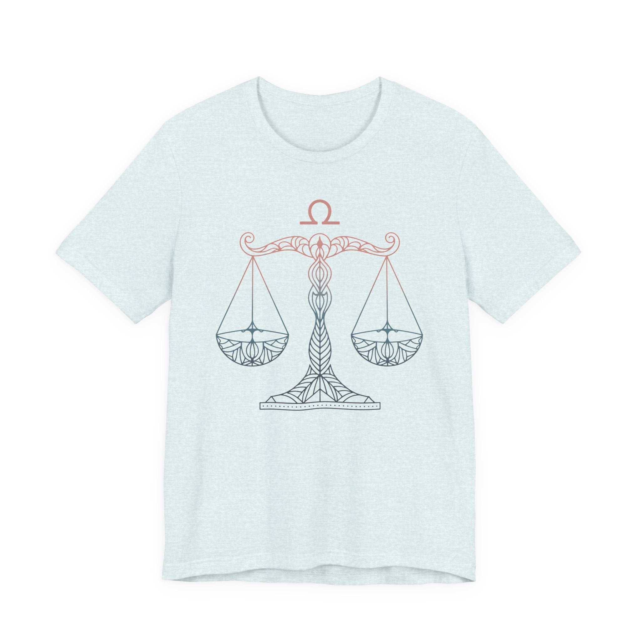 Astrology Zodiac Libra Balance Mandala Unisex T-Shirt