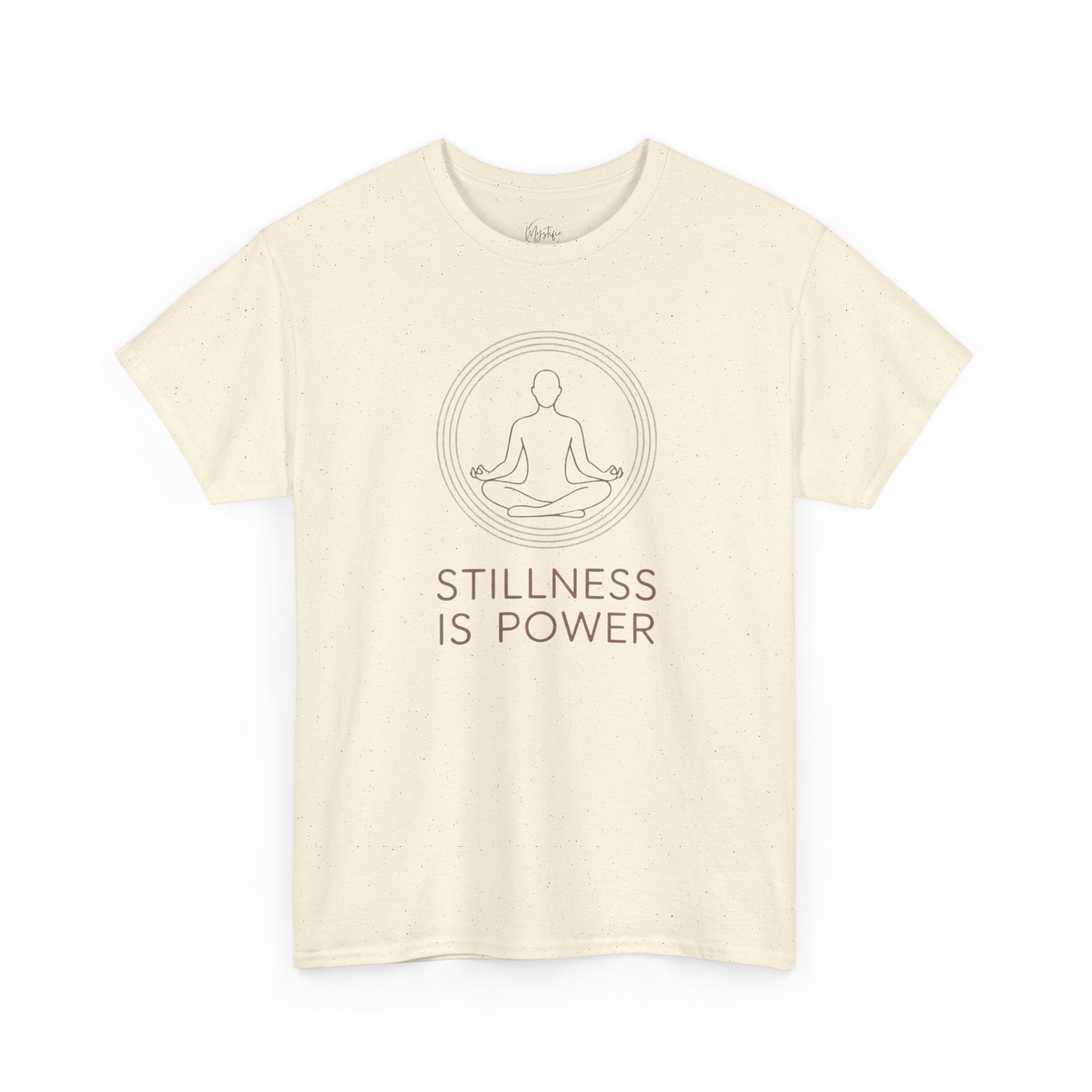 Stillness Is Power Unisex Cotton T-Shirt