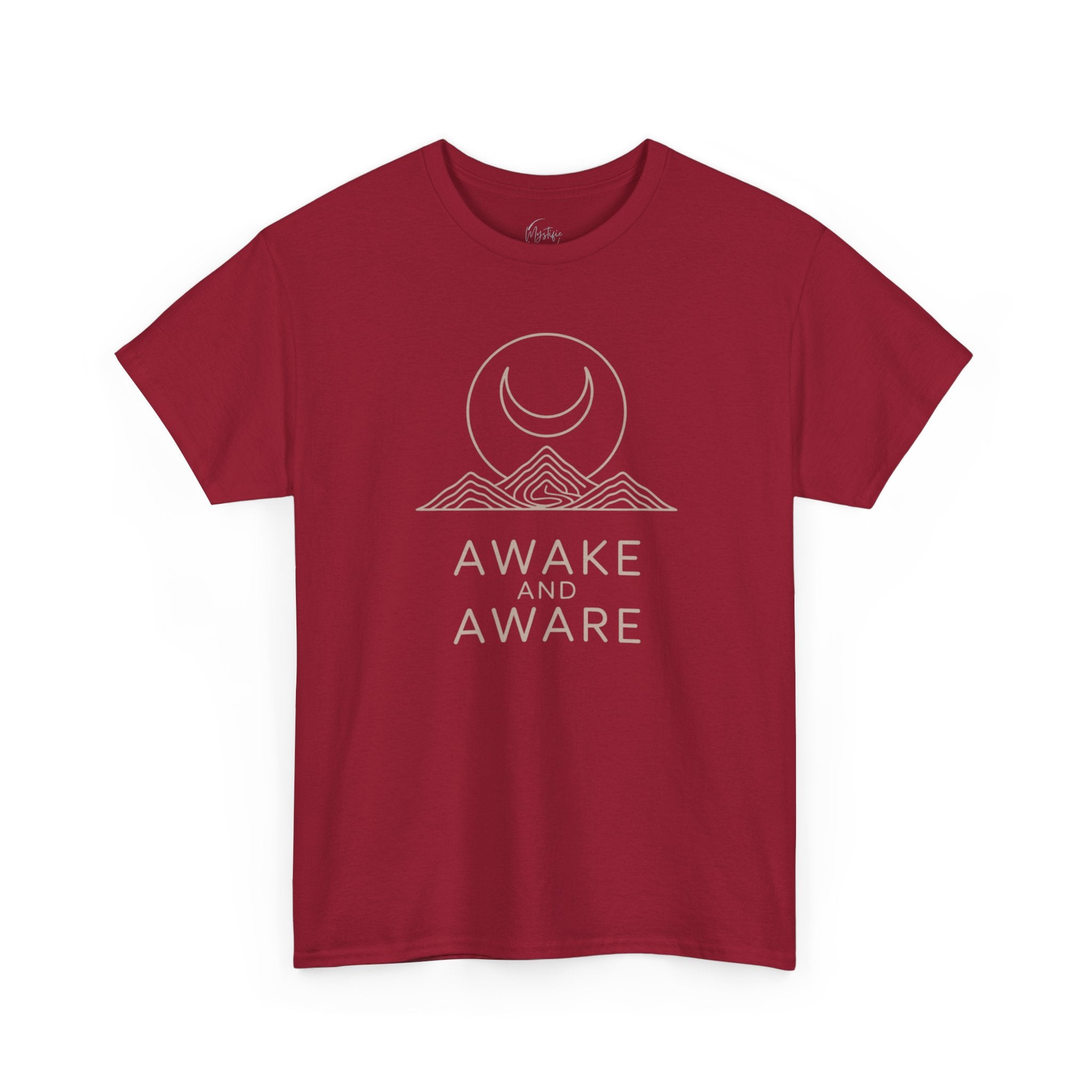 Awake and Aware Unisex Cotton T-Shirt