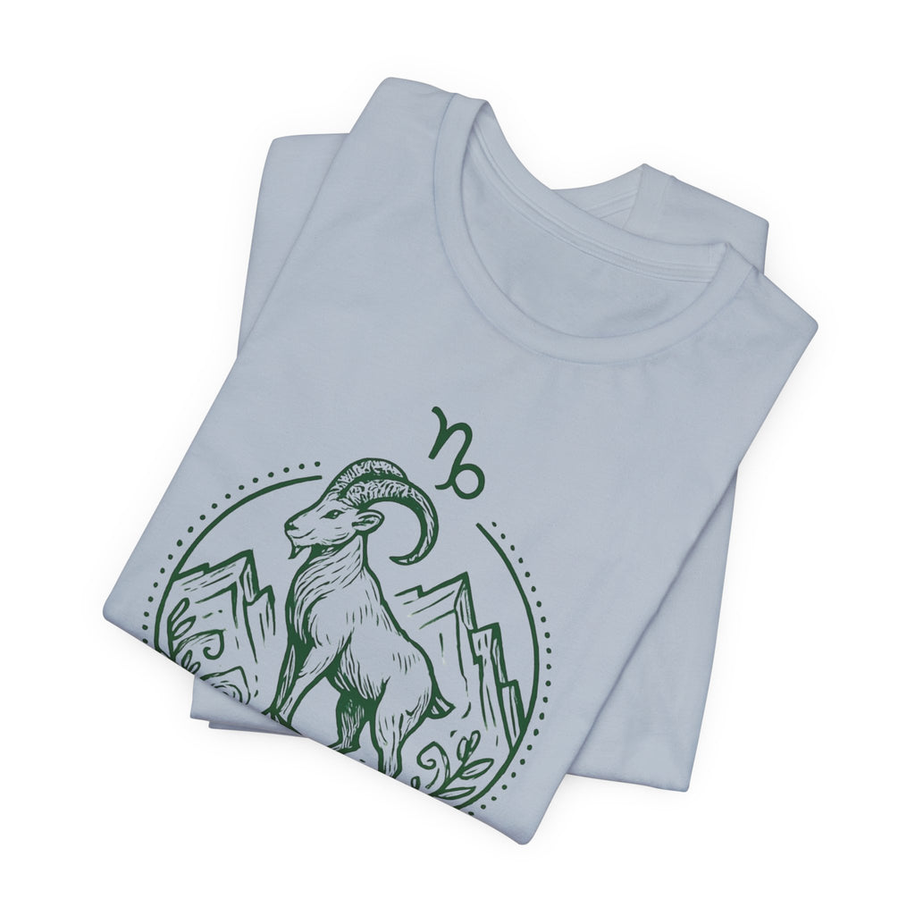 Astrology Zodiac Capricorn Mountains Spiritual Unisex T-Shirt