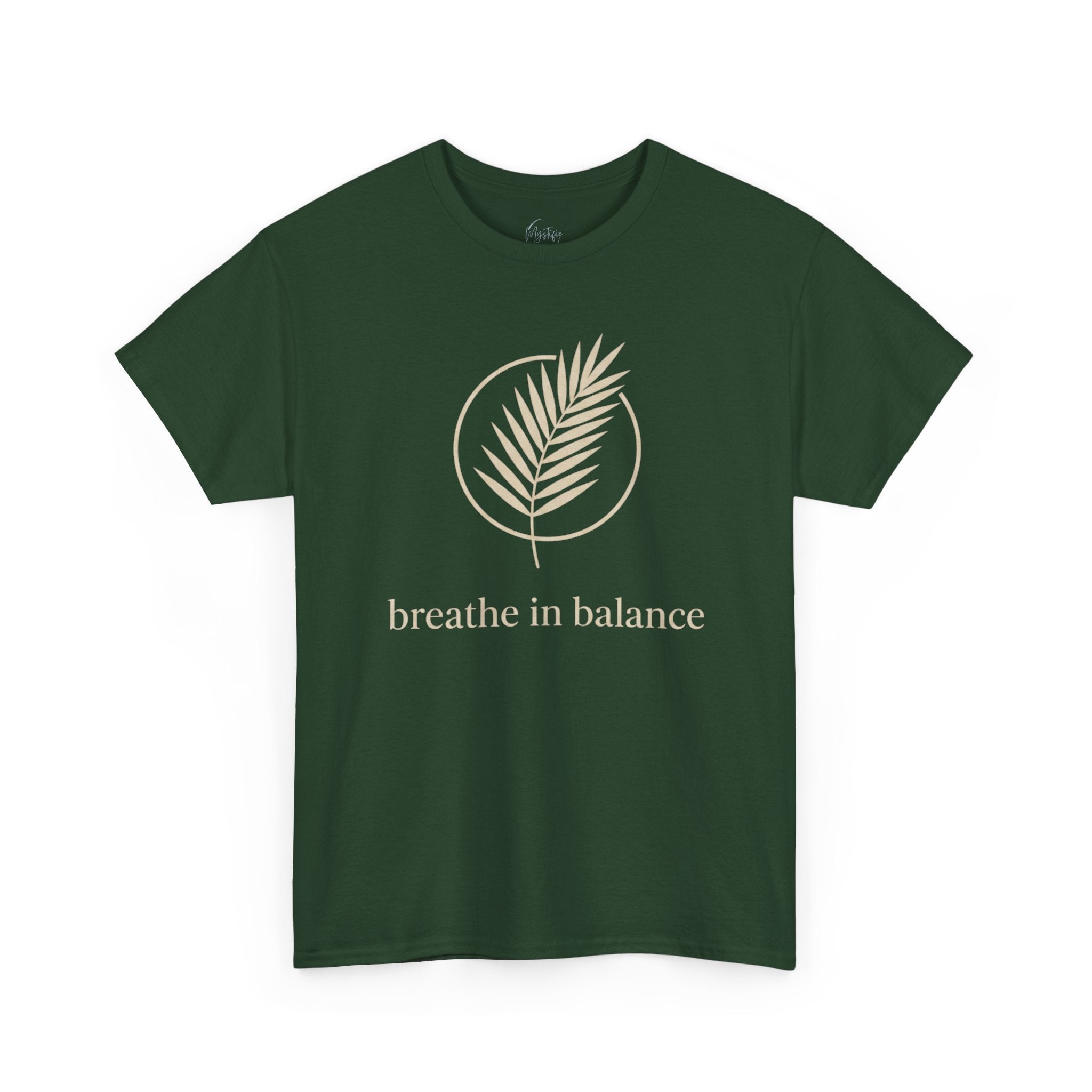 Breathe In Balance Unisex Cotton T-Shirt