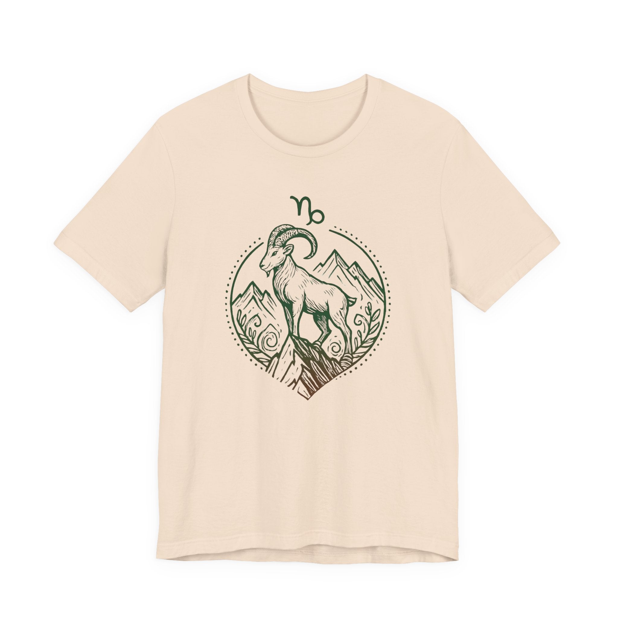 Astrology Zodiac Capricorn Mountains Spiritual Unisex T-Shirt