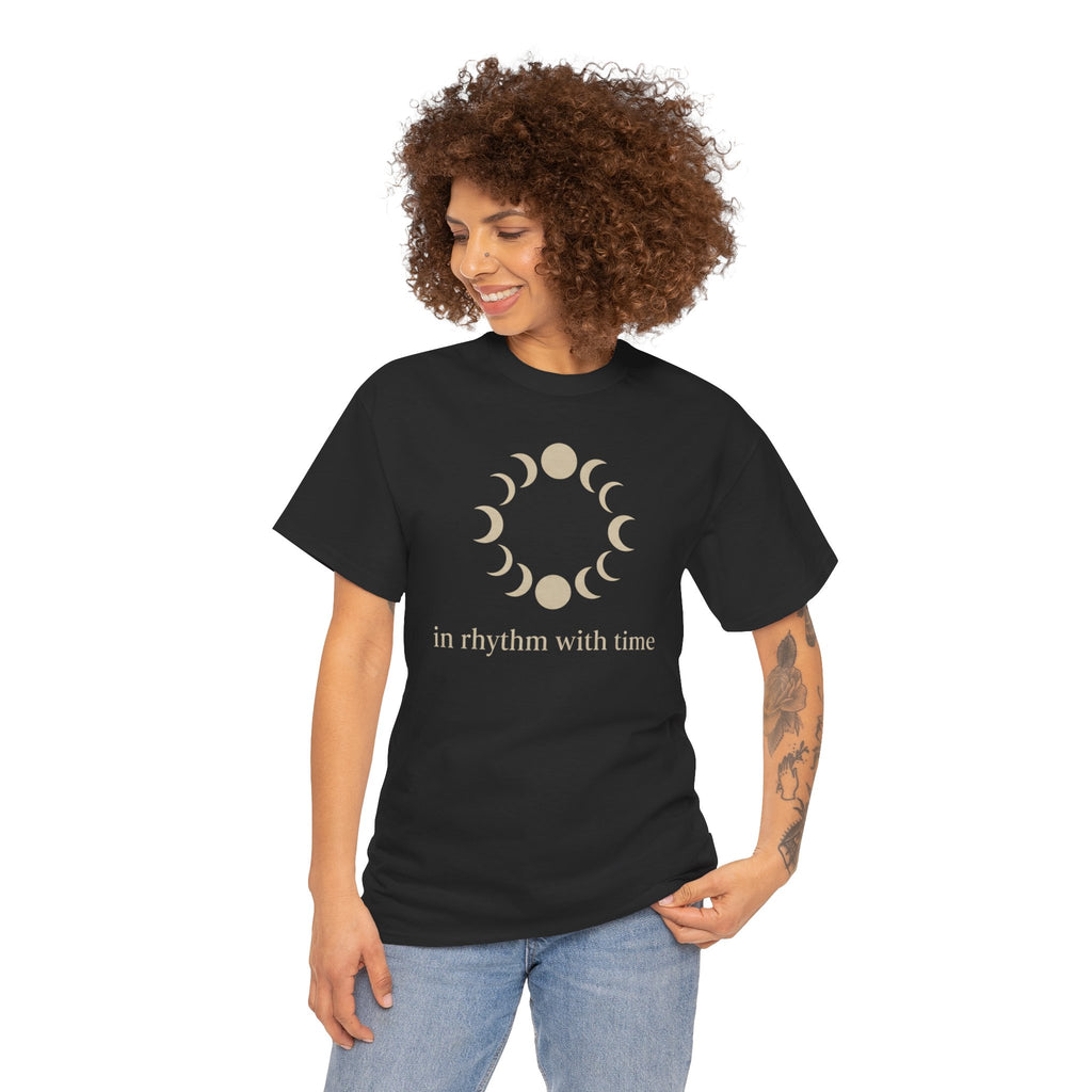 In Rhythm With Time Unisex Cotton T-Shirt