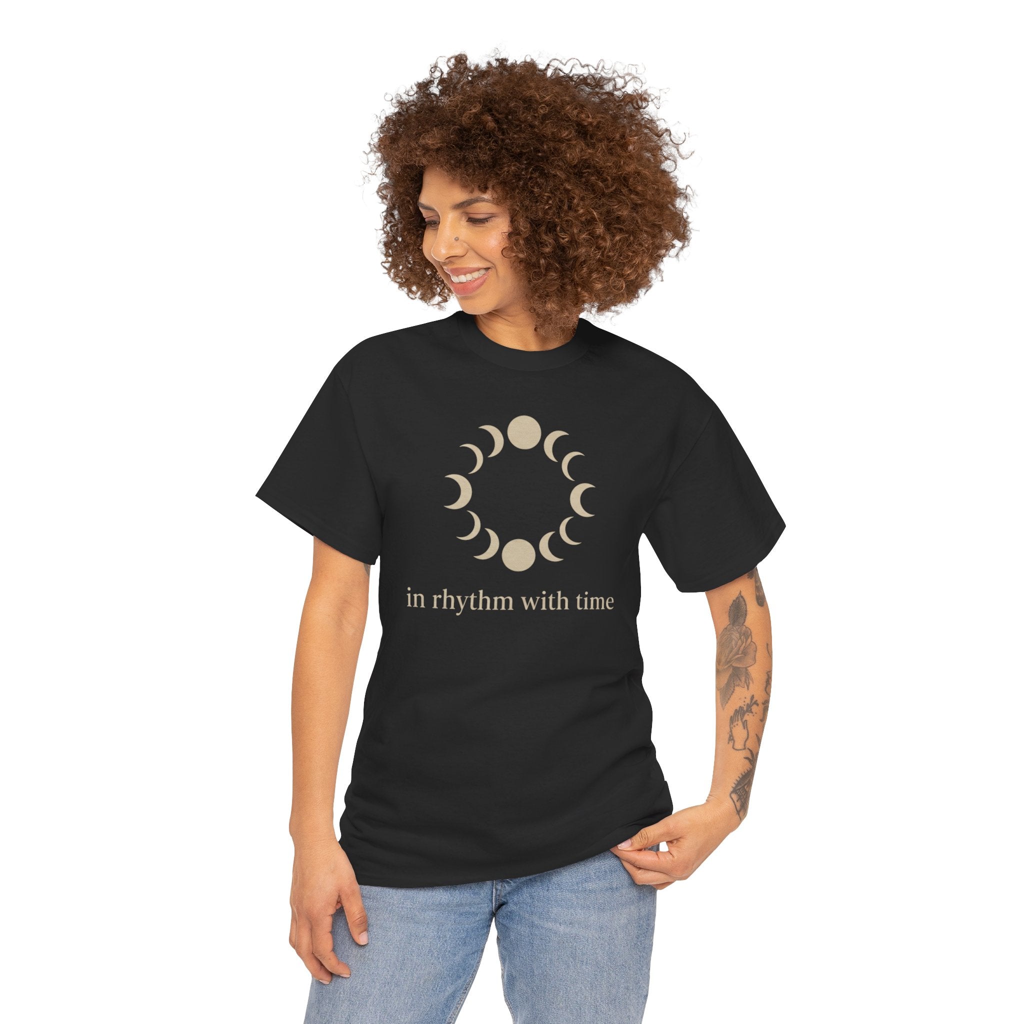 In Rhythm With Time Unisex Cotton T-Shirt