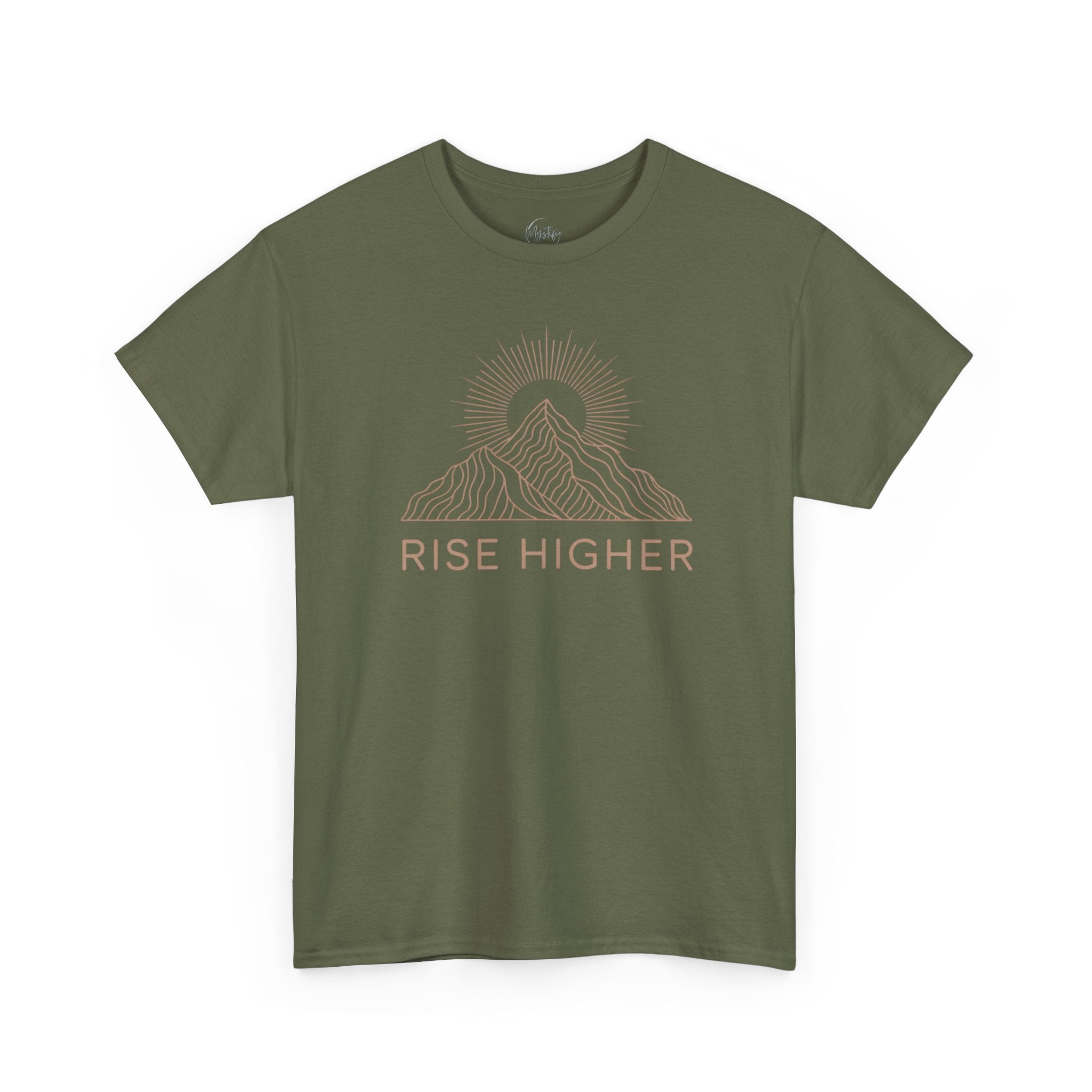 Rise Higher Unisex Cotton T-Shirt
