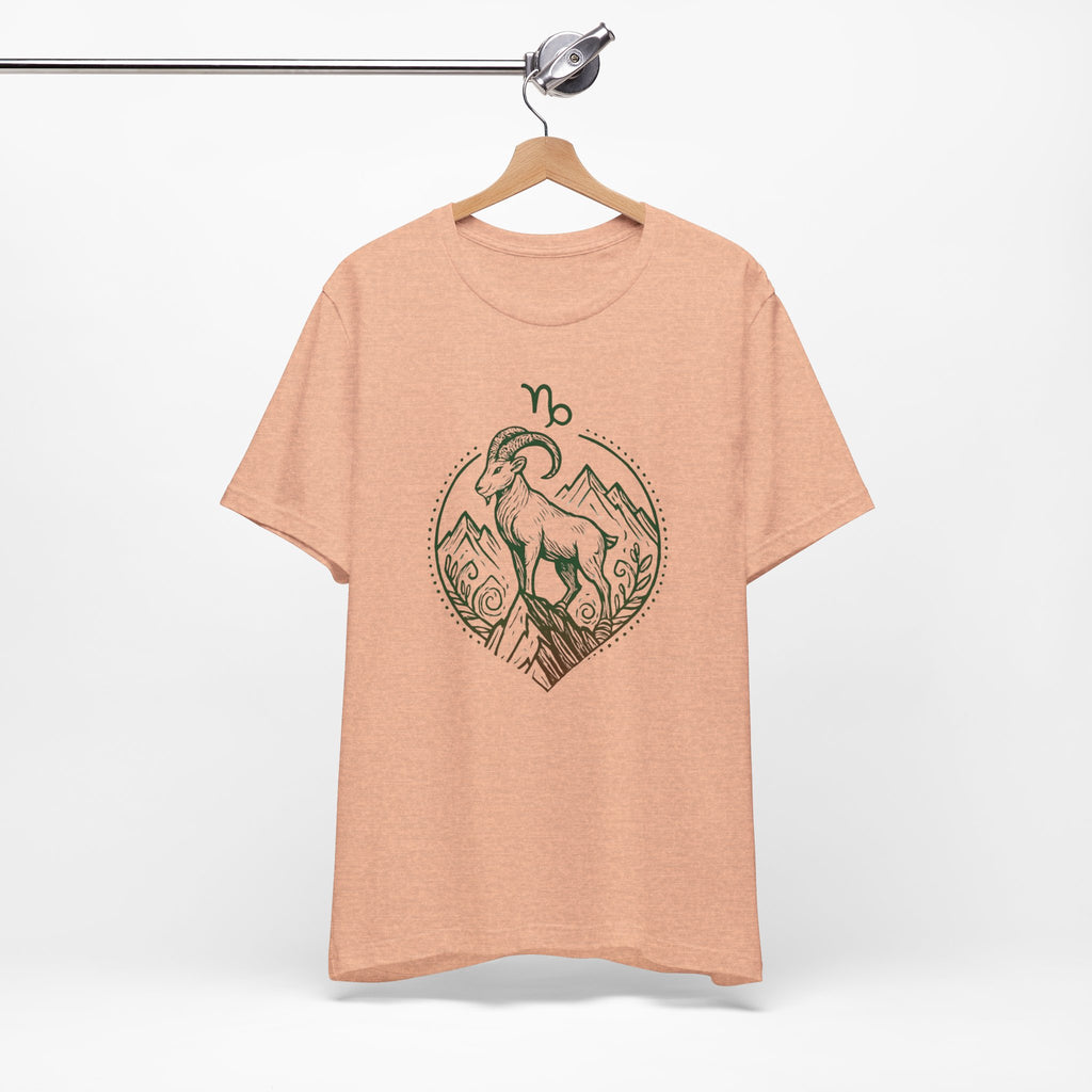 Astrology Zodiac Capricorn Mountains Spiritual Unisex T-Shirt