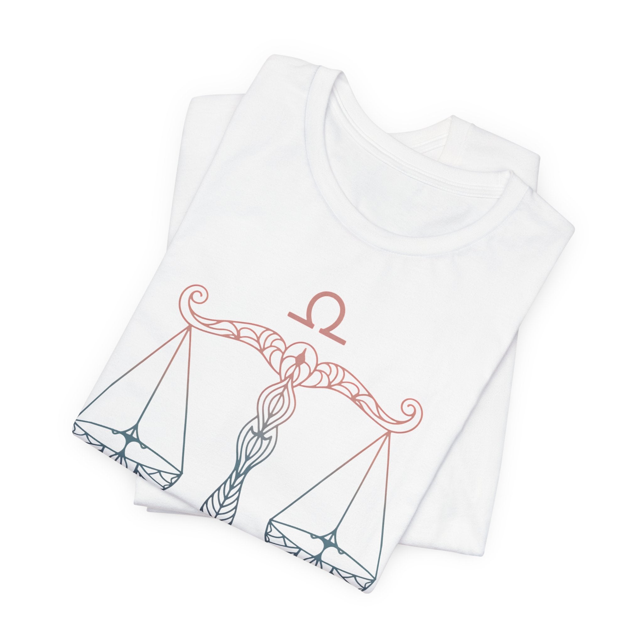 Astrology Zodiac Libra Balance Mandala Unisex T-Shirt