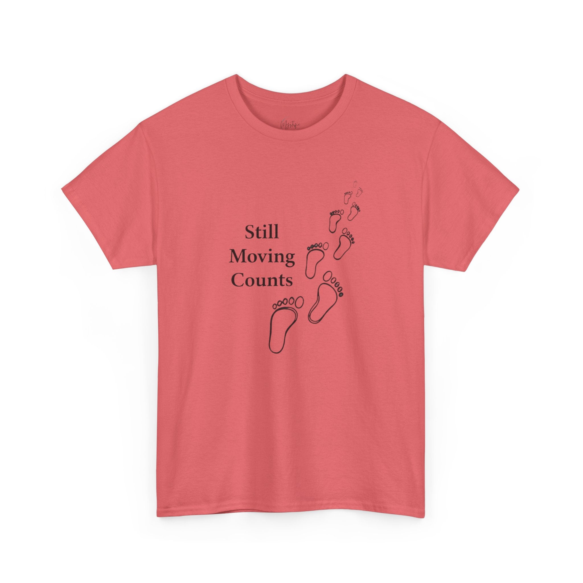 Still Moving Counts Unisex Cotton T-Shirt