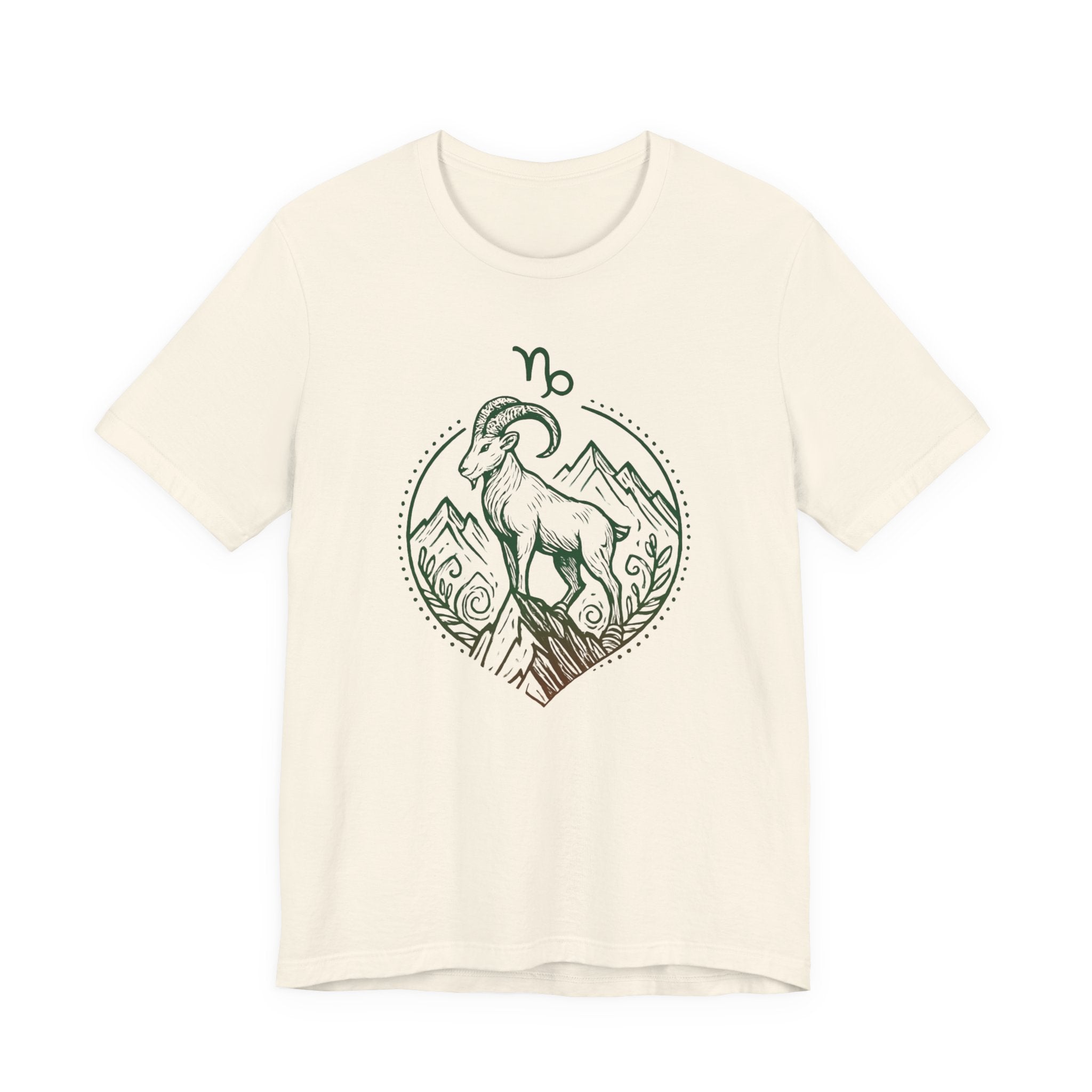 Astrology Zodiac Capricorn Mountains Spiritual Unisex T-Shirt
