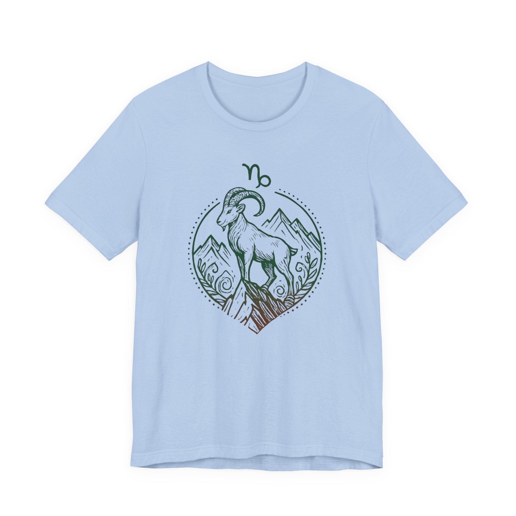 Astrology Zodiac Capricorn Mountains Spiritual Unisex T-Shirt