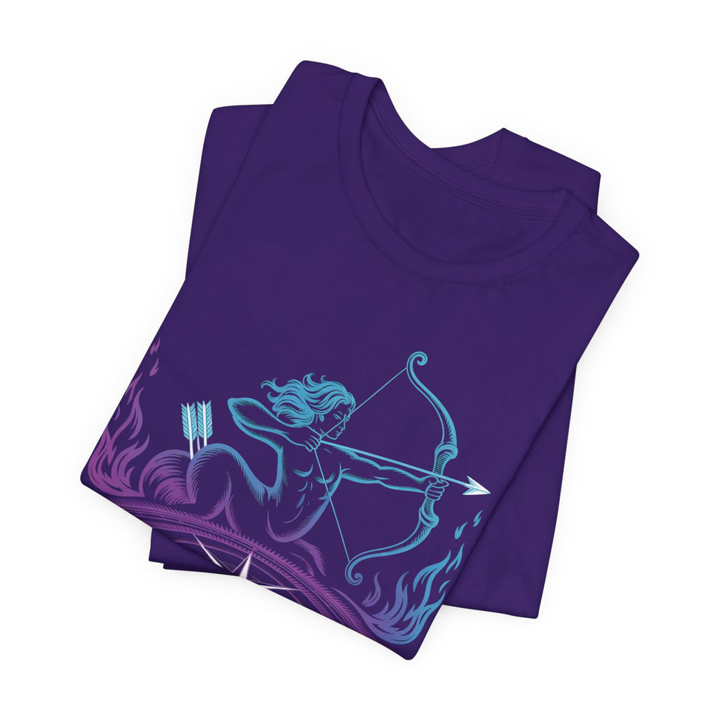 Astrology Zodiac Sagittarius Centaur Archer Holographic Unisex T-Shirt