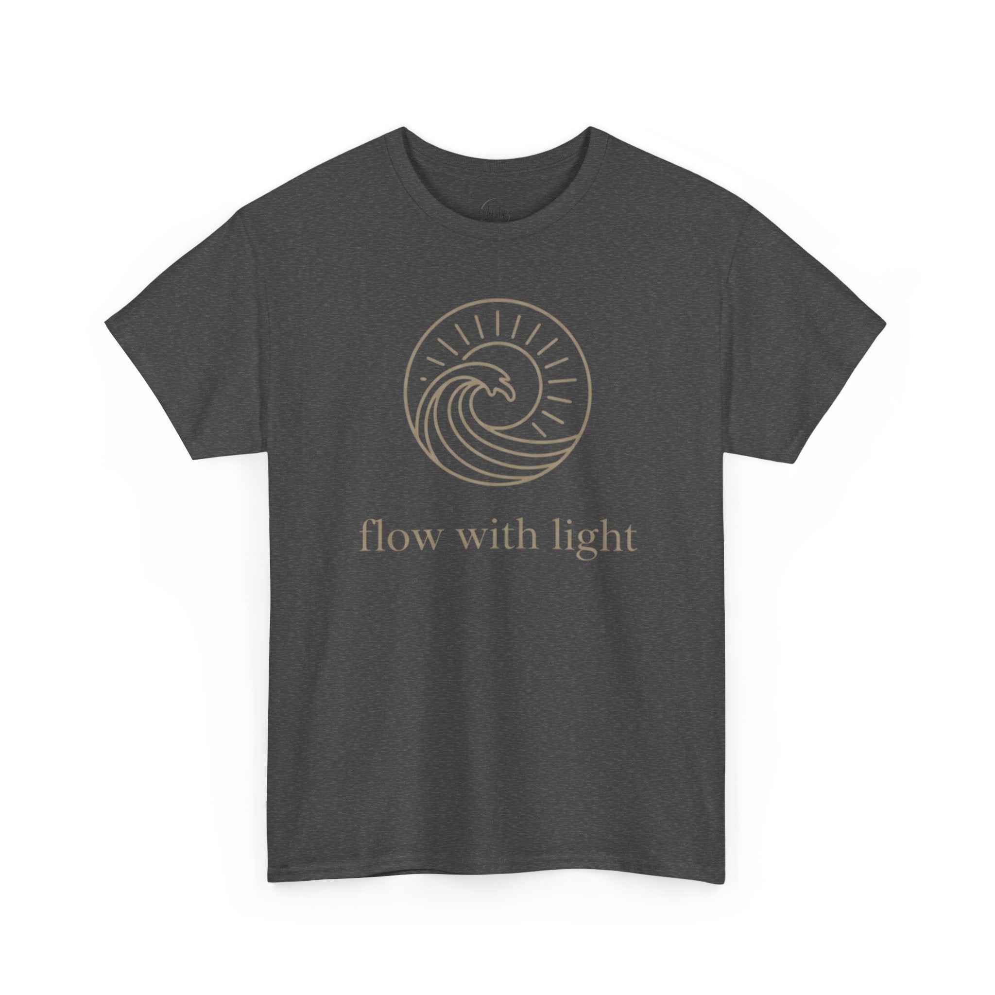 Flow With Light Unisex Cotton T-Shirt
