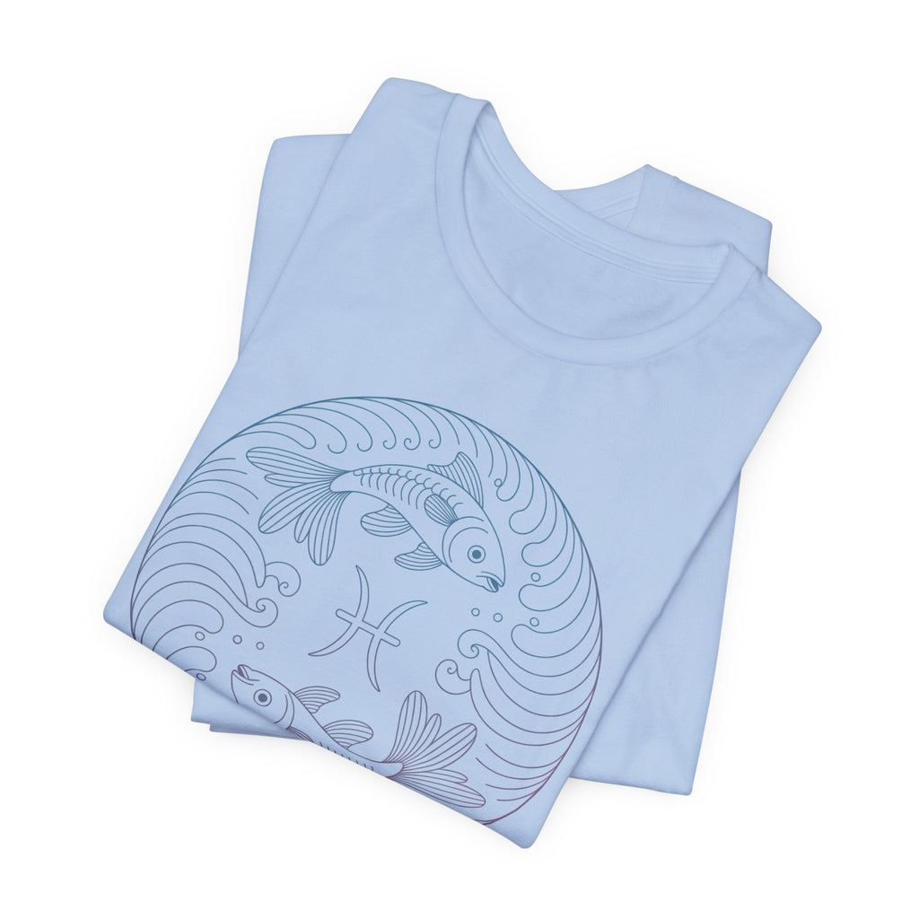 Astrology Zodiac Pisces Spiritual Unisex T-Shirt