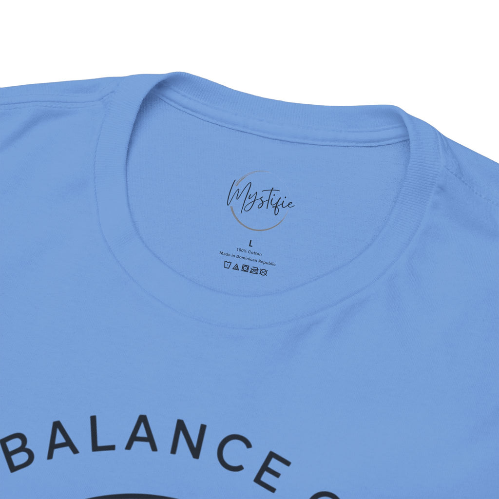 Balance Of Mind & Spirit Unisex Cotton T-Shirt
