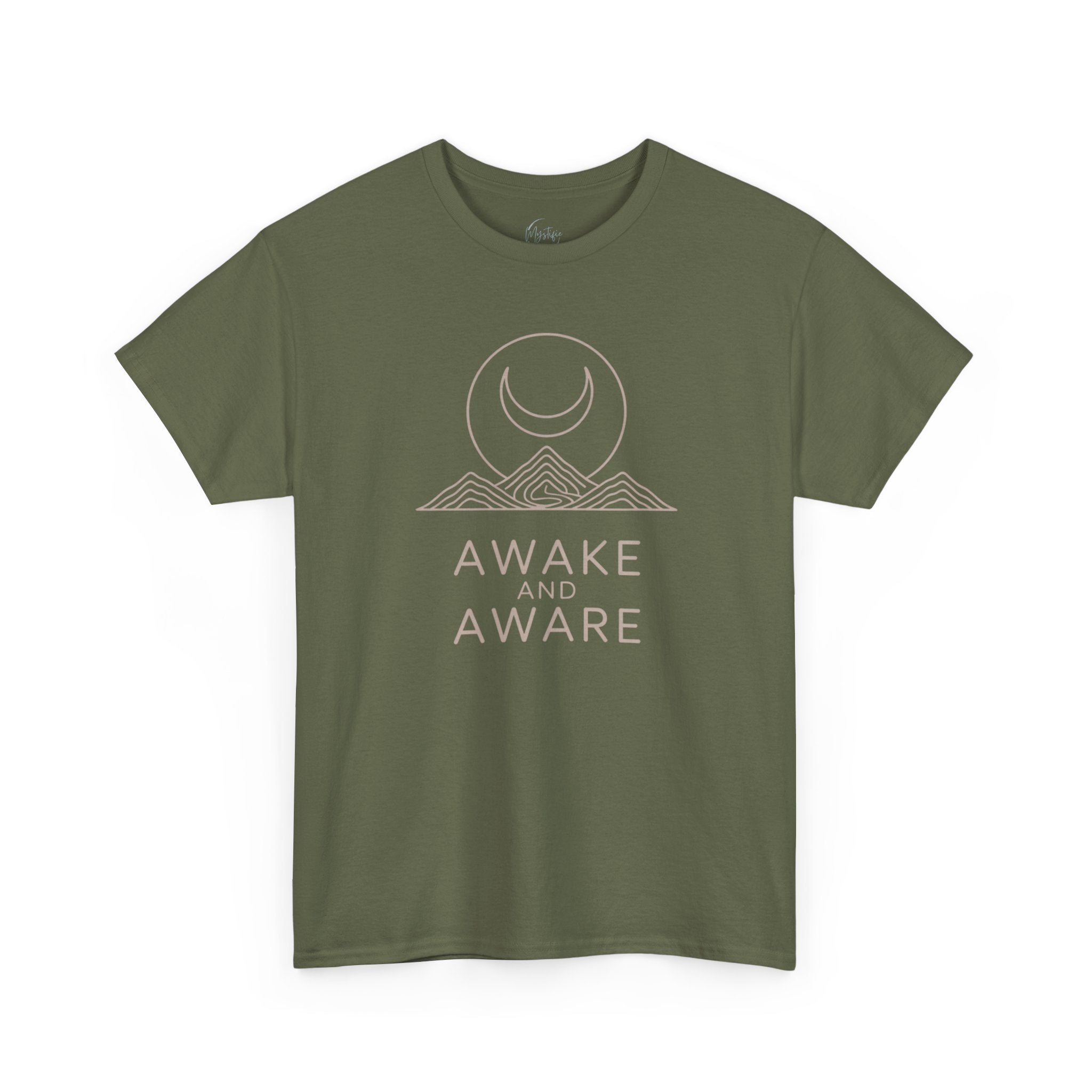 Awake and Aware Unisex Cotton T-Shirt