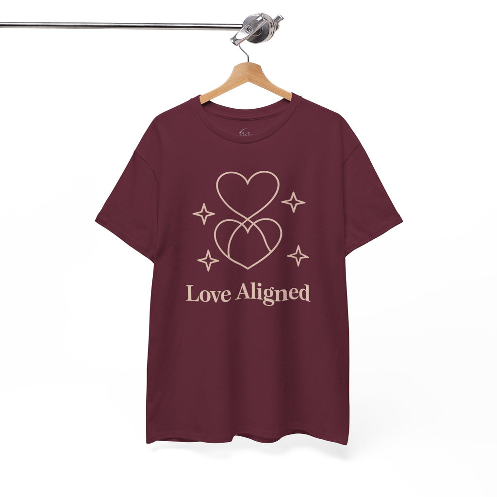Love Aligned Unisex Cotton T-Shirt