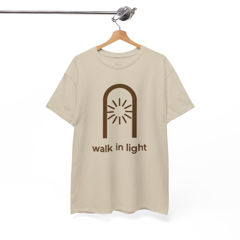 Walk In Light Unisex Cotton T-Shirt