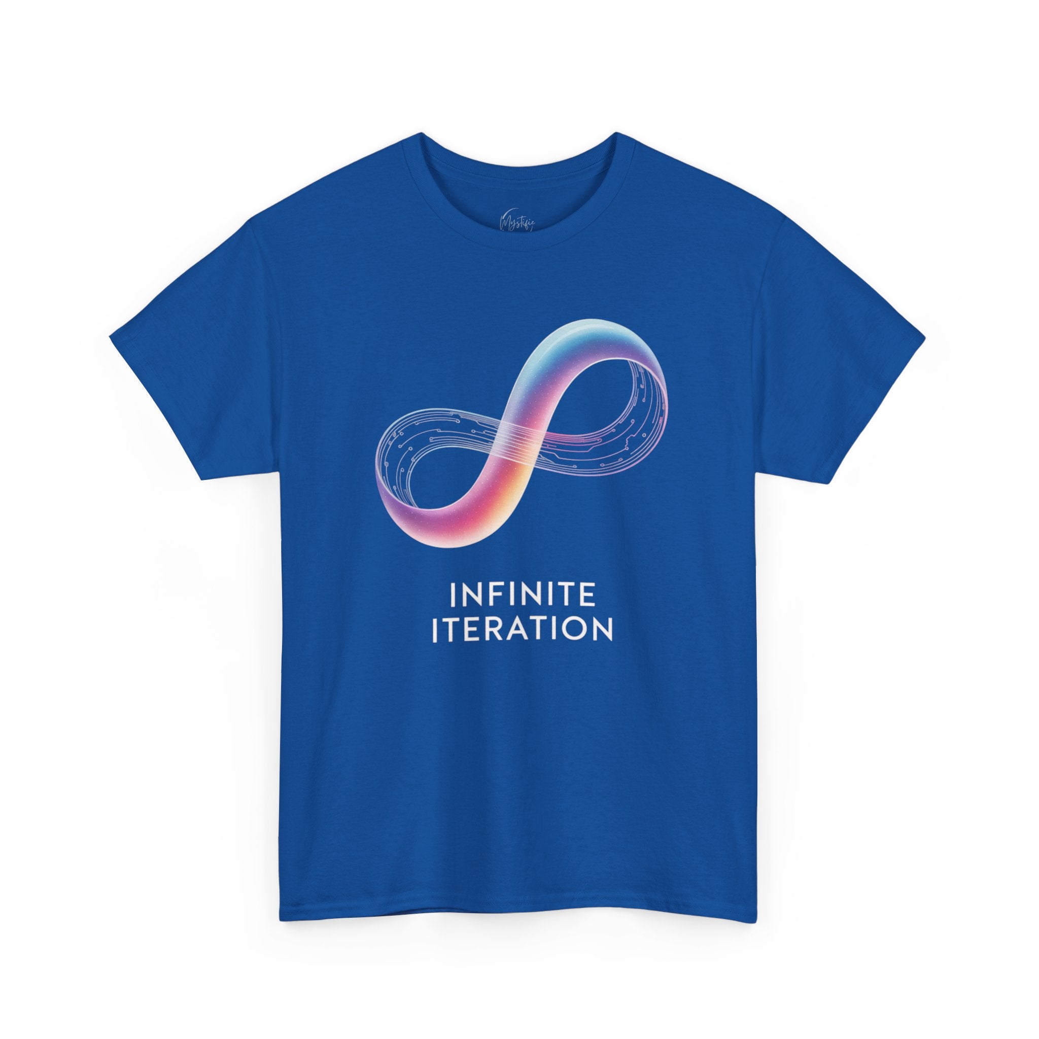 Infinite Iteration Spiritual Unisex Cotton T-Shirt