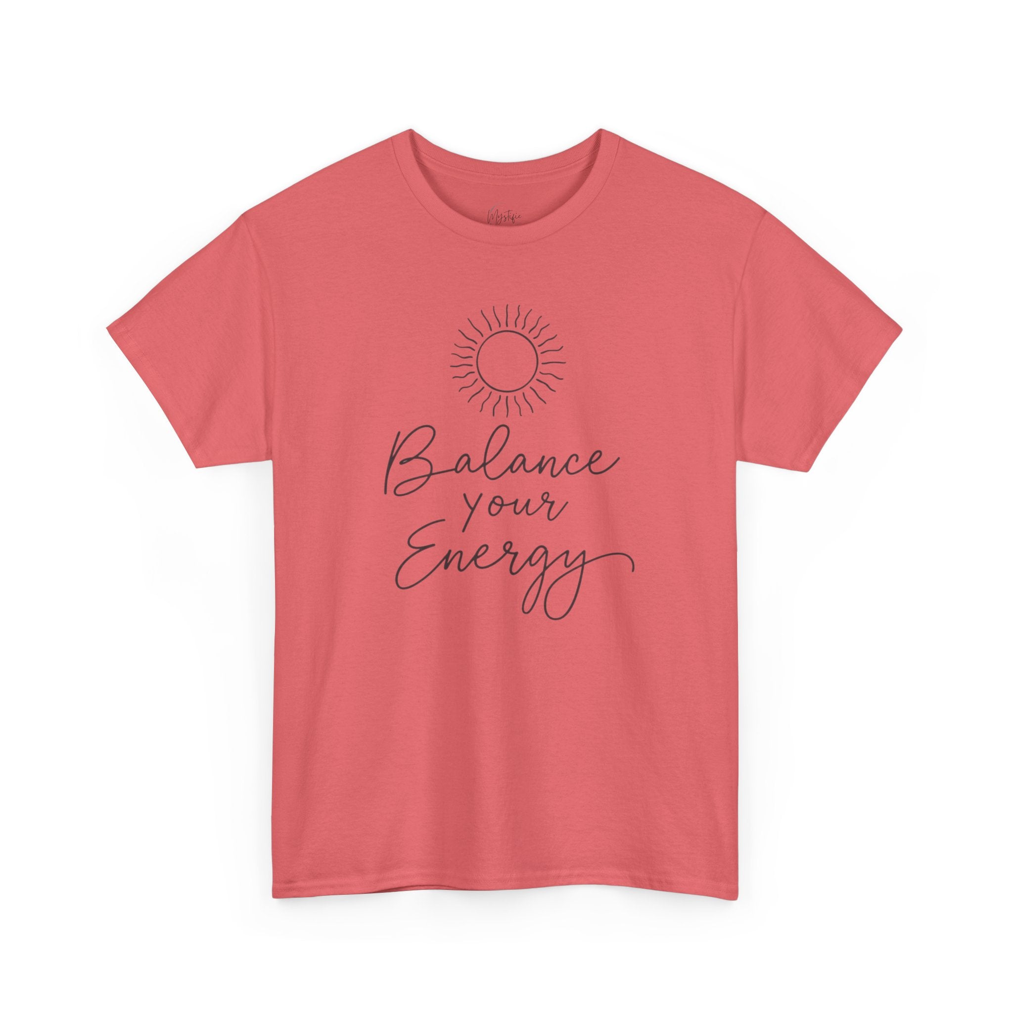 Balance Your Energy Unisex Cotton T-Shirt