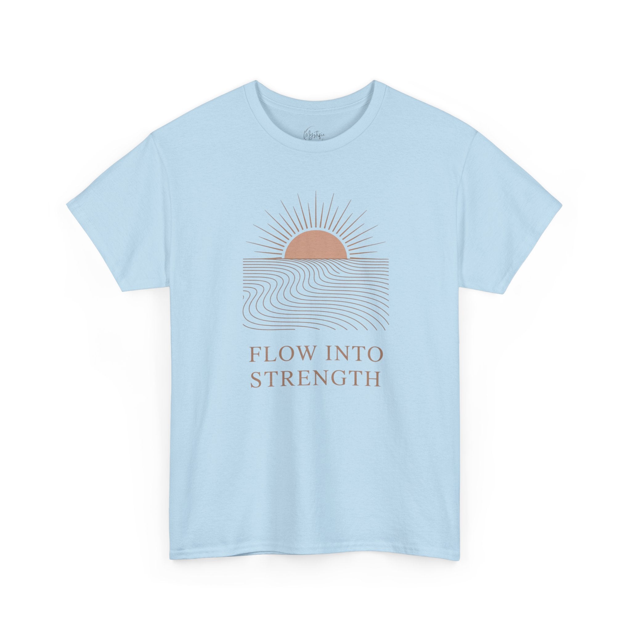 Flow Into Strength Unisex Cotton T-Shirt