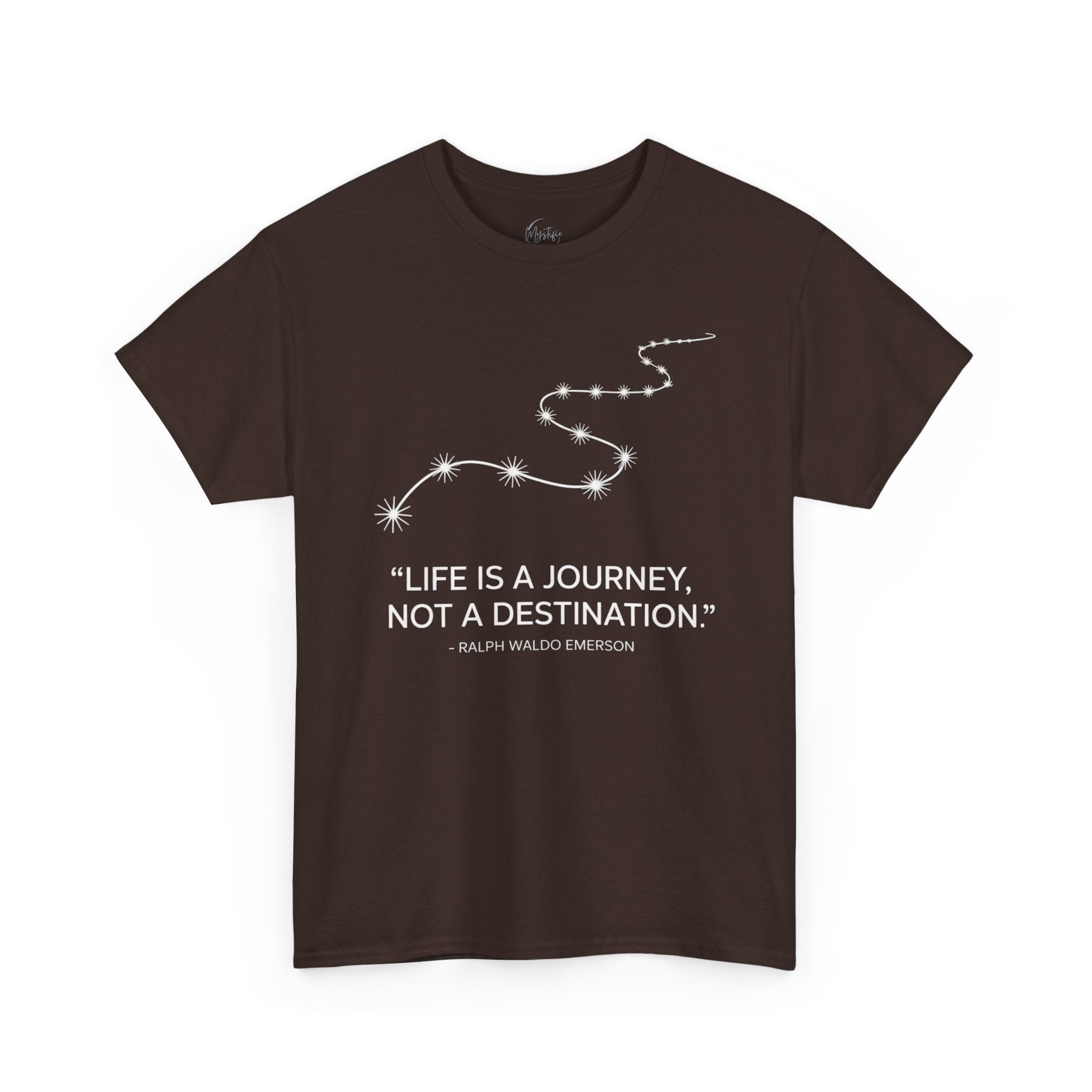Life Is A Journey, Not A Destination Unisex Cotton T-Shirt