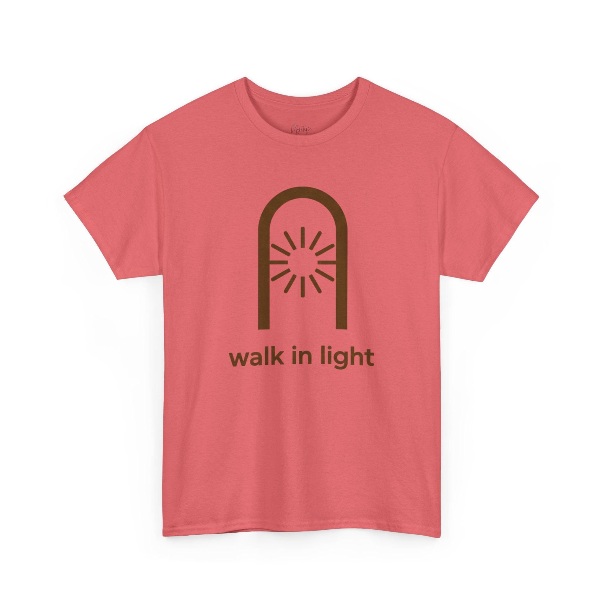 Walk In Light Unisex Cotton T-Shirt