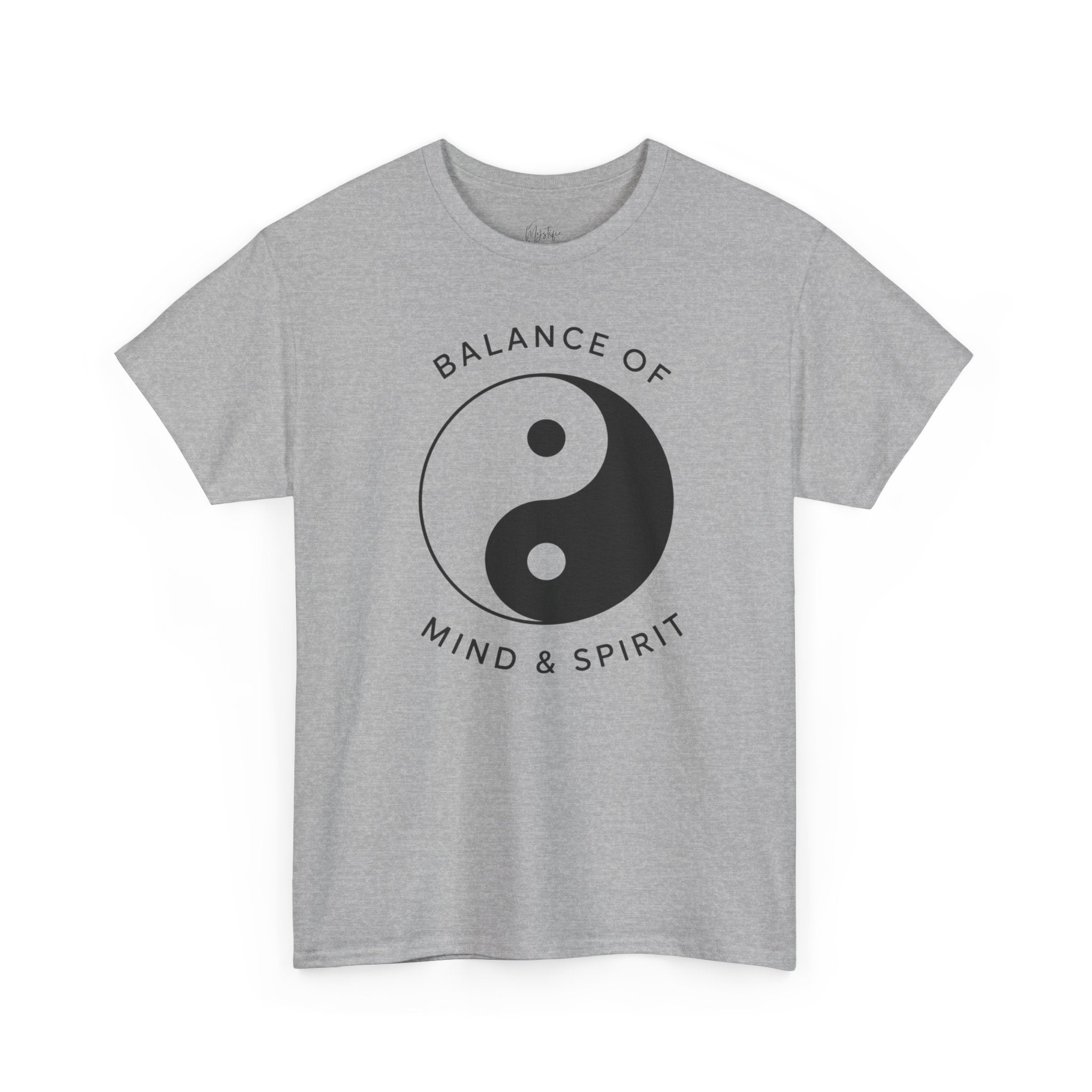 Balance Of Mind & Spirit Unisex Cotton T-Shirt