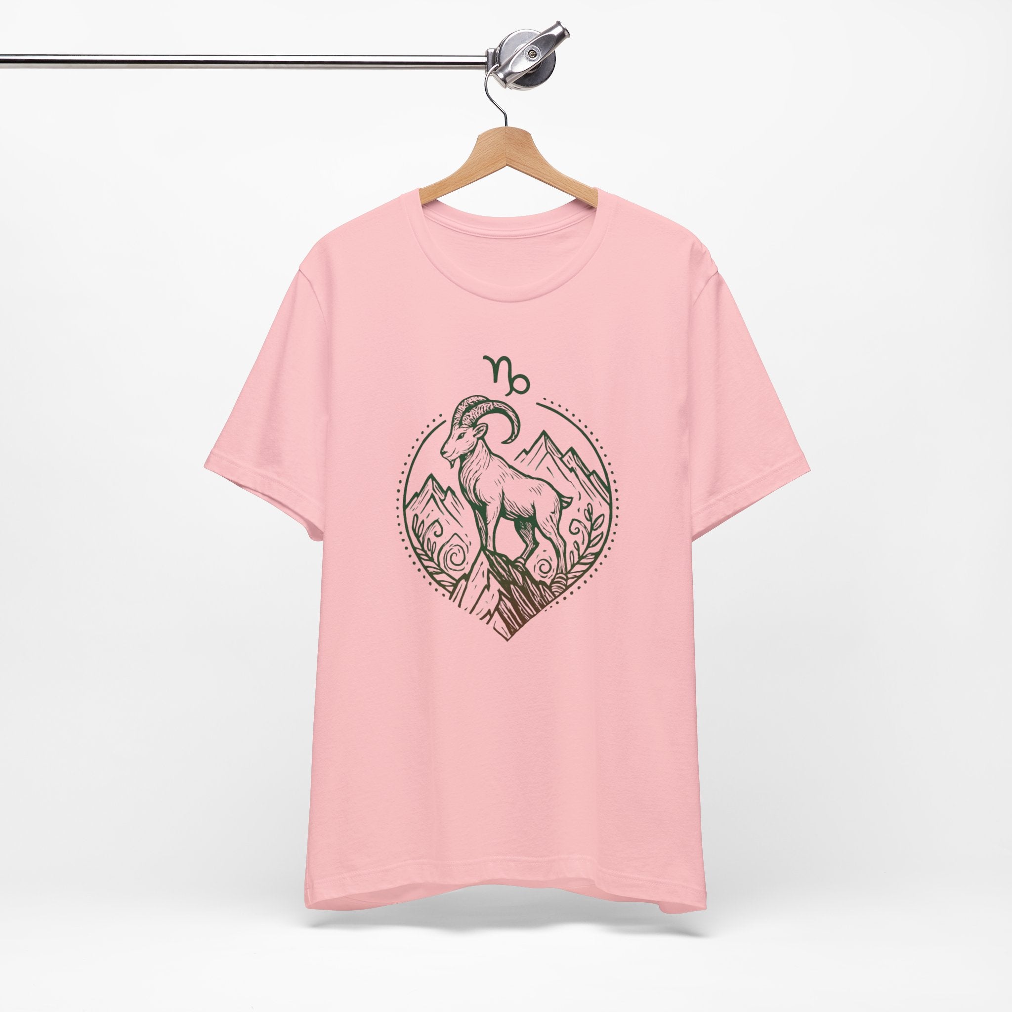 Astrology Zodiac Capricorn Mountains Spiritual Unisex T-Shirt